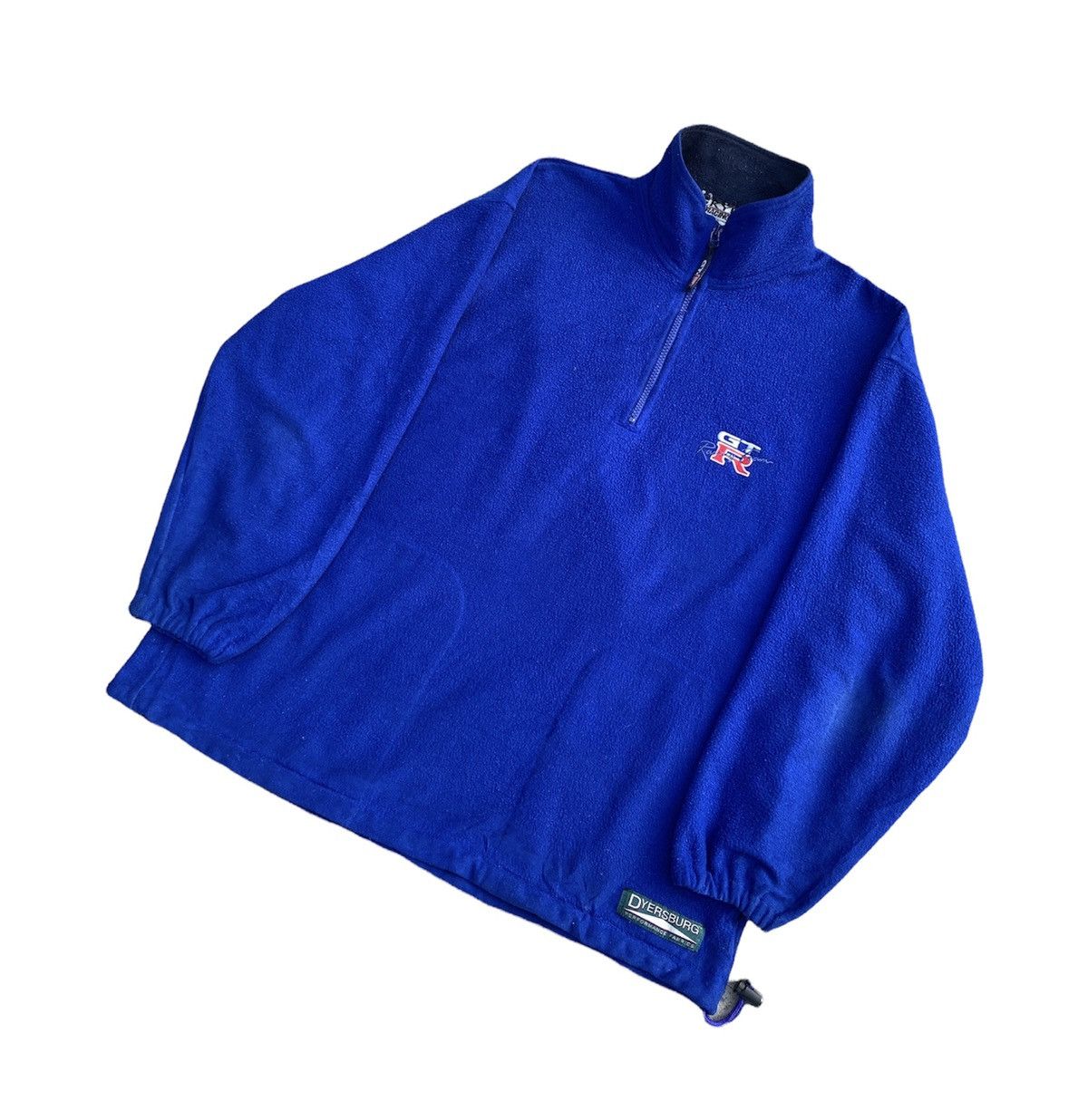 Japanese Brand × Sports Specialties Rare🔥🔥Vtg Skyline Gtr Racing Team Fleece Half Zipper Jacket Size US L / EU 52-54 / 3 - 6 Thumbnail