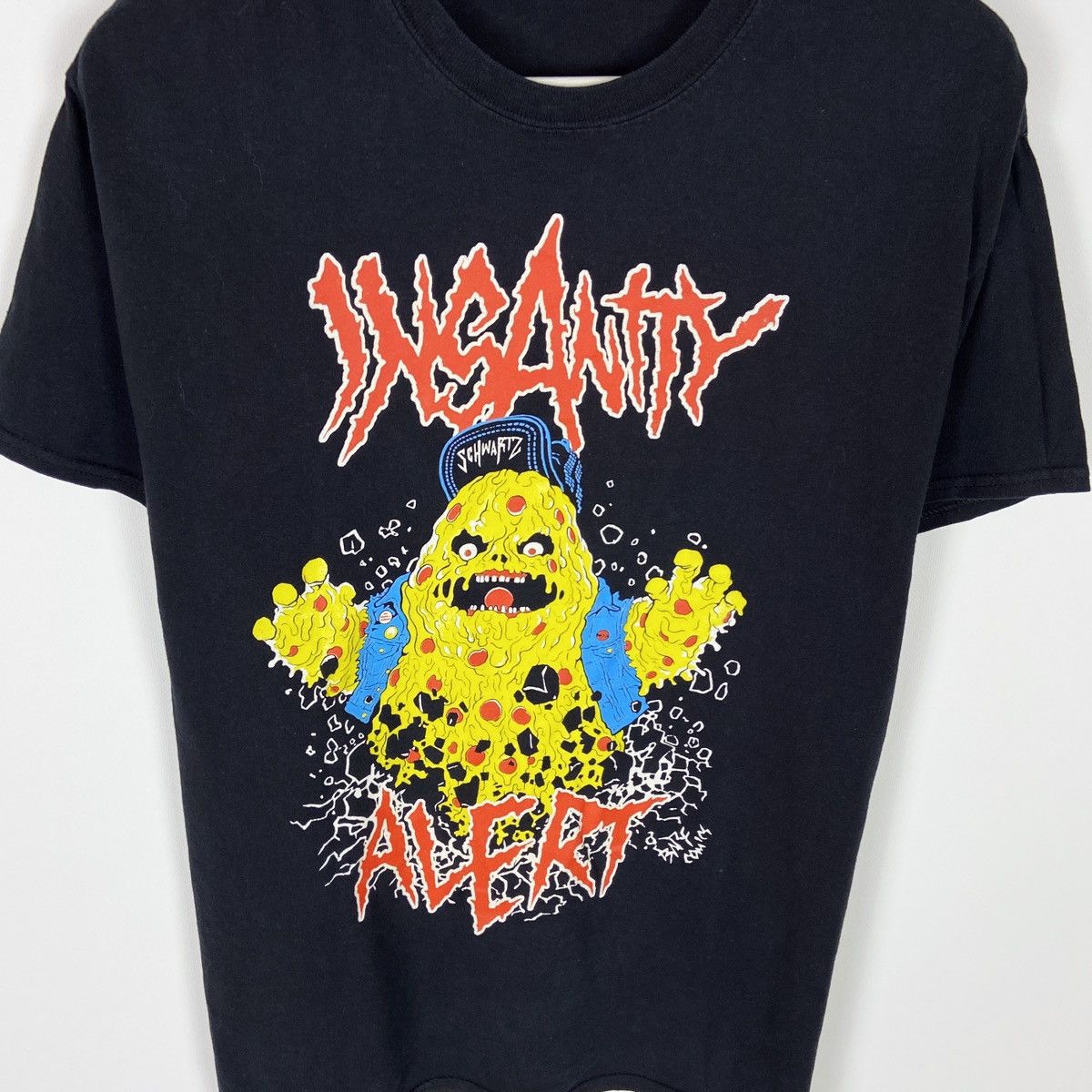 Band Tees Vintage Y2K 00s Insanity Alert Pizza Demon tee rock band Size US L / EU 52-54 / 3 - 3 Thumbnail
