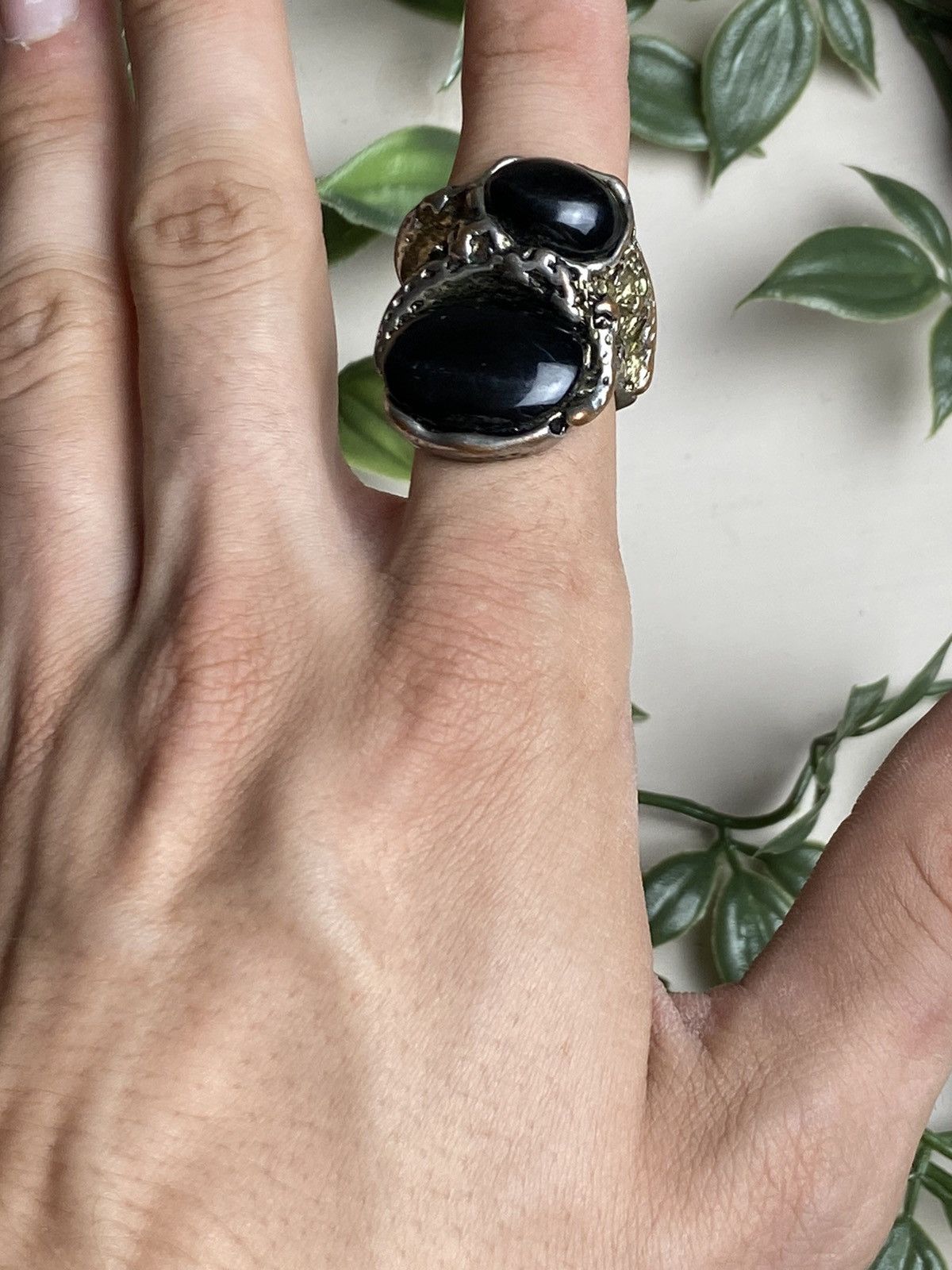Jewelry GOTH VINTAGE RARE ARCHIVE RING 1990s Size ONE SIZE - 4 Thumbnail