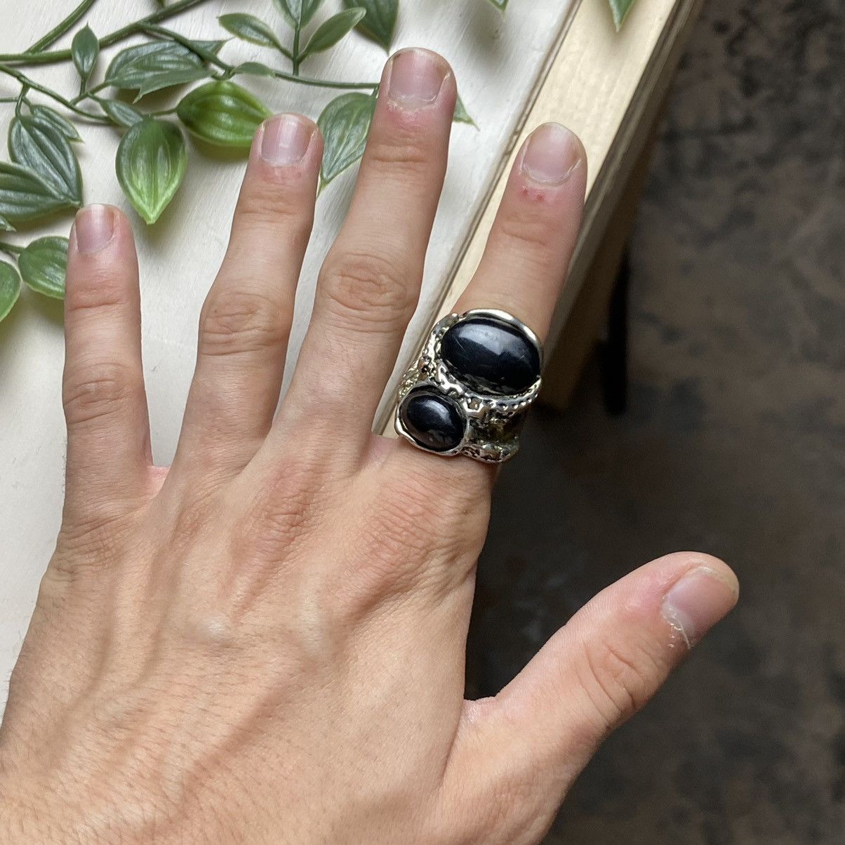 Jewelry GOTH VINTAGE RARE ARCHIVE RING 1990s Size ONE SIZE - 2 Thumbnail