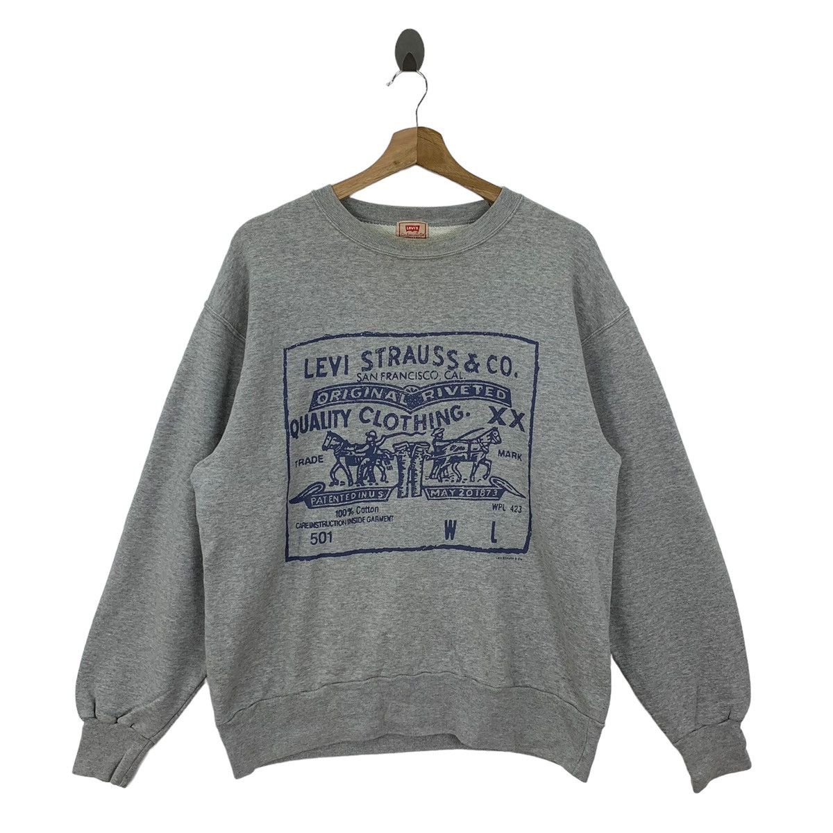 Vintage Levi Strauss Co San Francisco Pullover Sweater