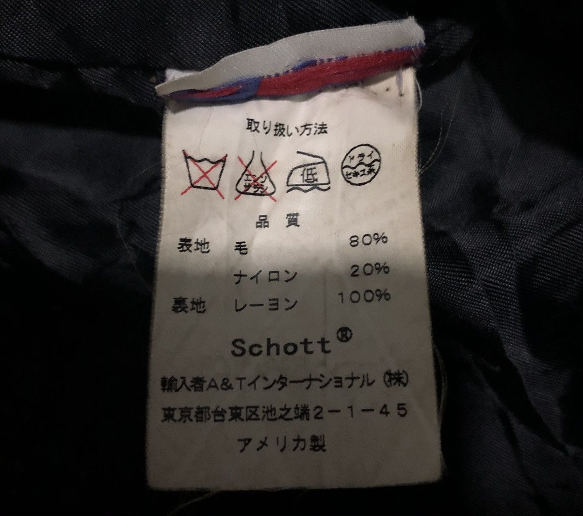 Schott × Vintage VINTAGE SCHOTT NYC WOOL LONG COAT Size US L / EU 52-54 / 3 - 15 Thumbnail