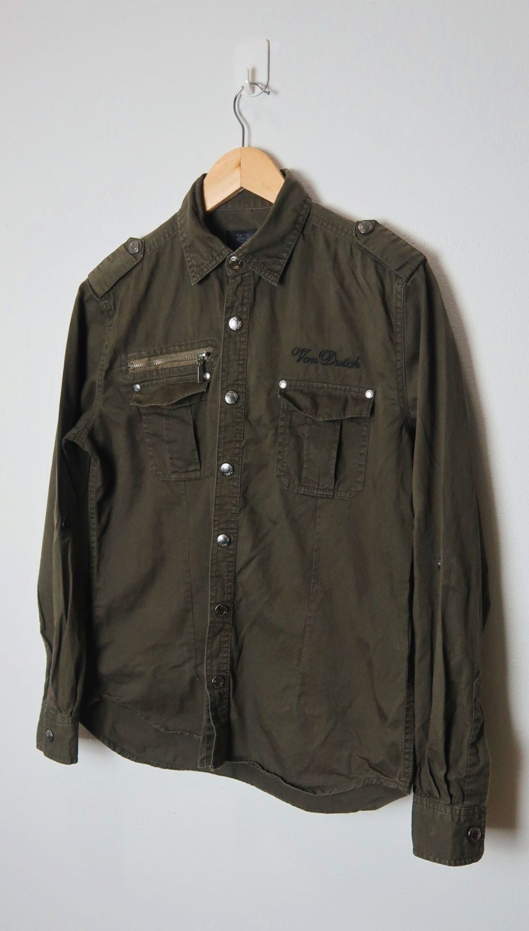 Von Dutch Von Dutch Buttons Up Shirt Size US M / EU 48-50 / 2 - 3 Thumbnail