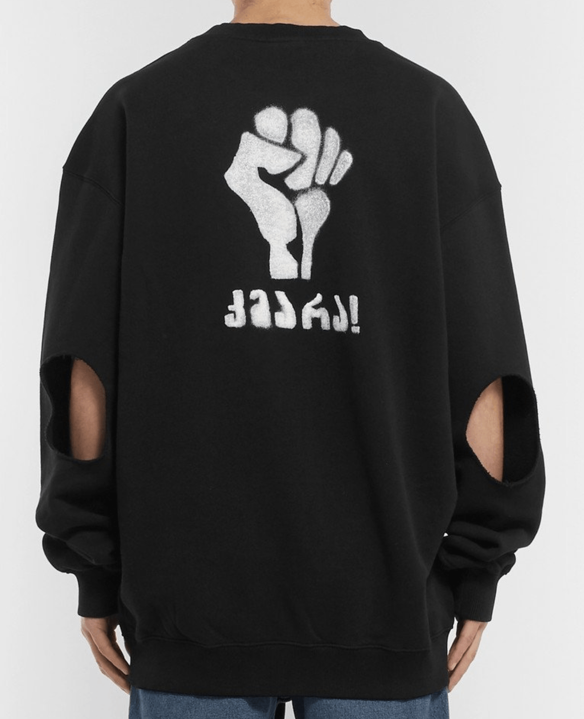 Vetements Vetements Cut-Out Sweatshirt Size US L / EU 52-54 / 3 - 9 Thumbnail