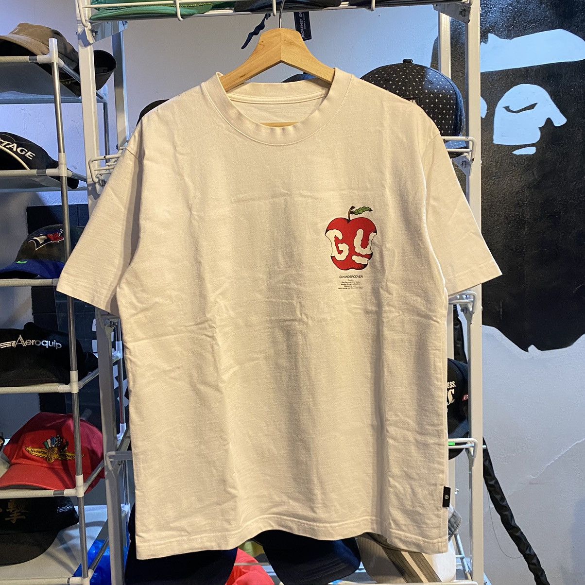 RARE‼️GU X Undercover Apple Freedom T-Shirts