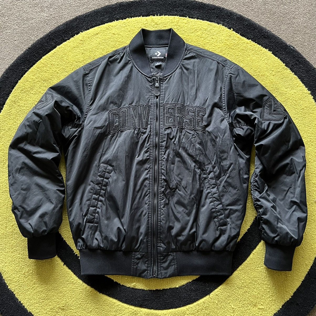 Converse Converse Black primaloft bomber utility jacket Size L Grailed