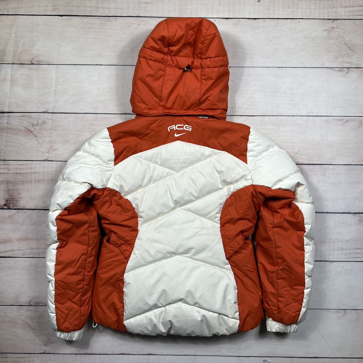 ジャケット・アウター Nike ACG Logo Down Jacket Men's Vintage Nike ACG Layer 3 Black Goose Down Puffer Jacket Size