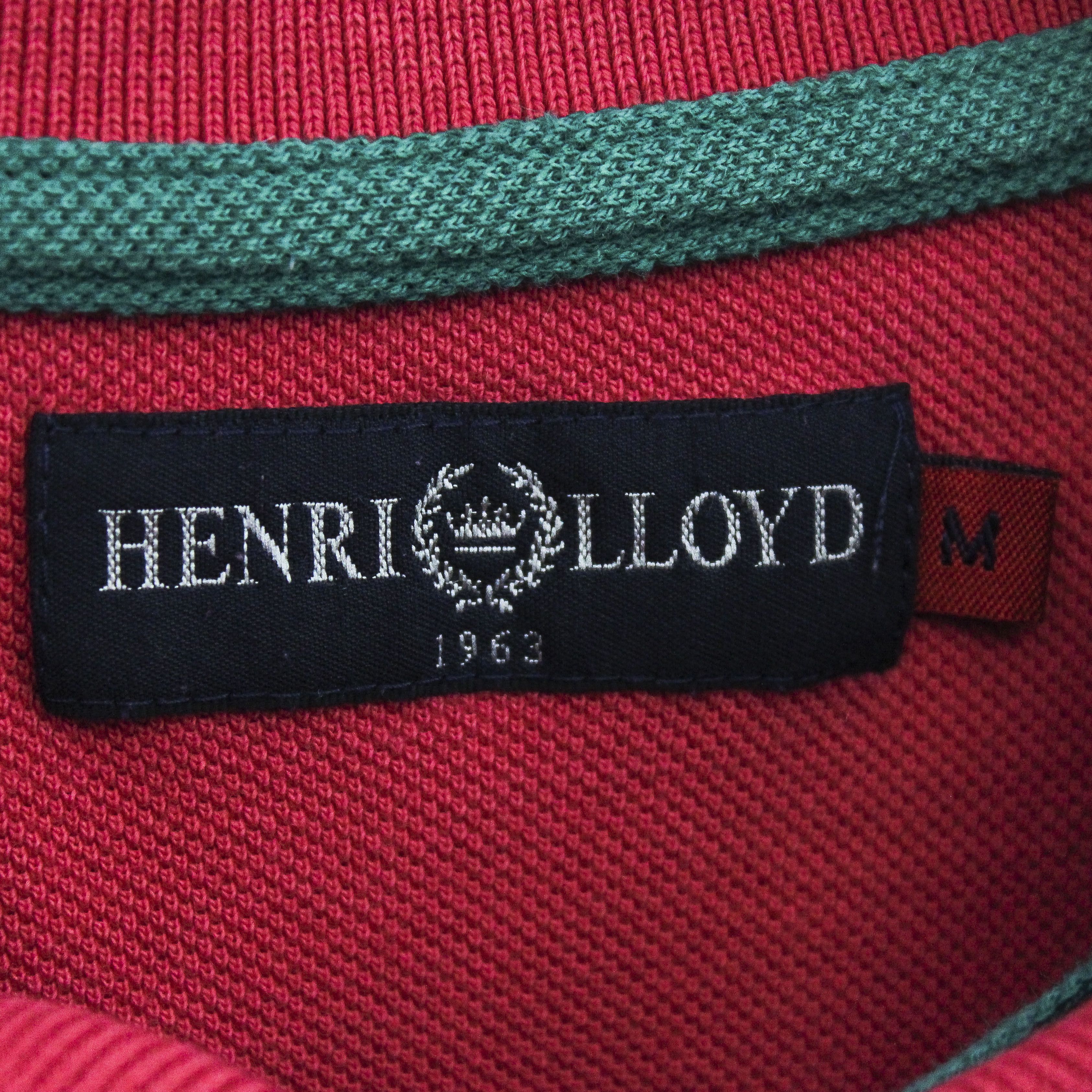 Henri Lloyd Polo Shirt Short Sleeve Regular Fit Cotton Pink Summer Logo Size US M / EU 48-50 / 2 - 4 Thumbnail