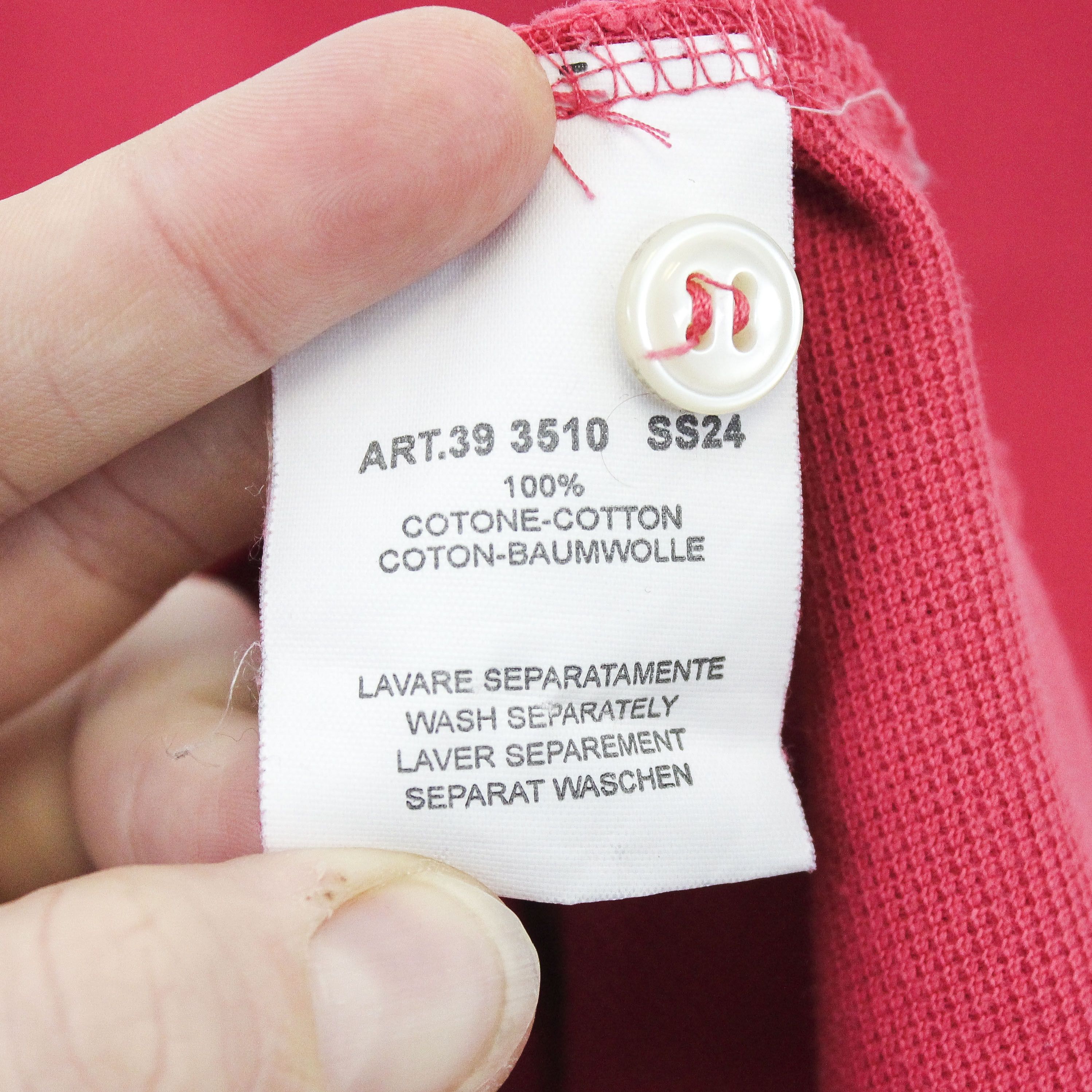 Henri Lloyd Polo Shirt Short Sleeve Regular Fit Cotton Pink Summer Logo Size US M / EU 48-50 / 2 - 5 Thumbnail