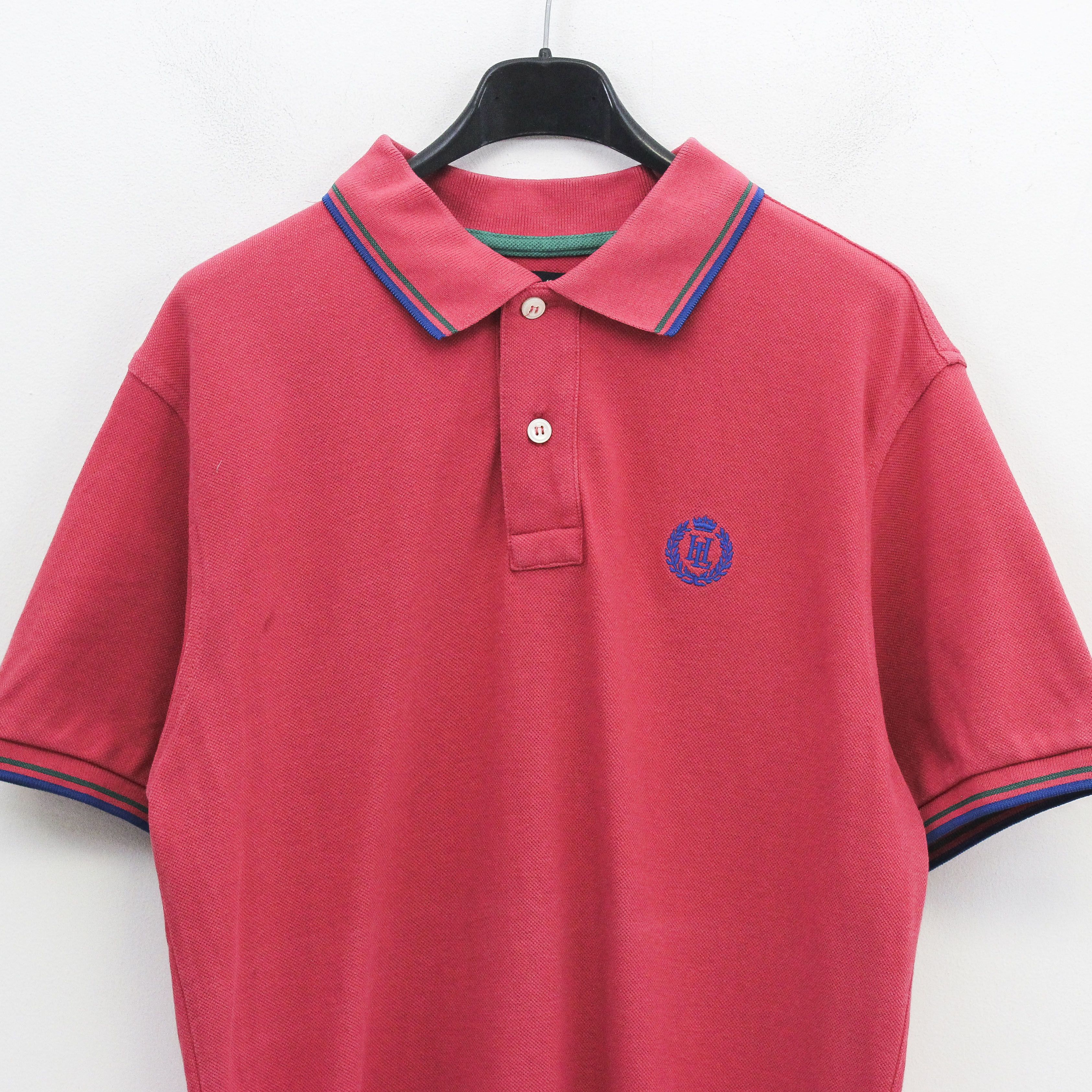 Henri Lloyd Polo Shirt Short Sleeve Regular Fit Cotton Pink Summer Logo Size US M / EU 48-50 / 2 - 2 Thumbnail