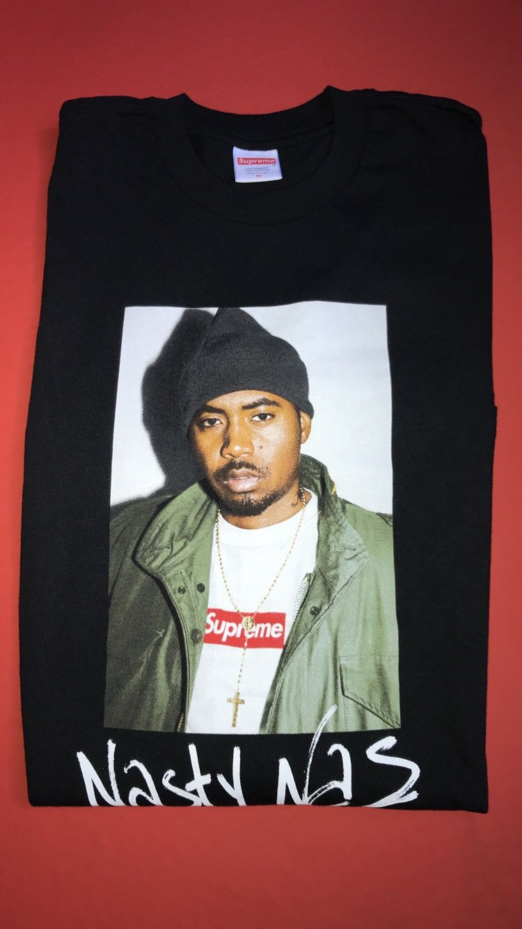 Supreme Nasty Nas Tee Black - Tops