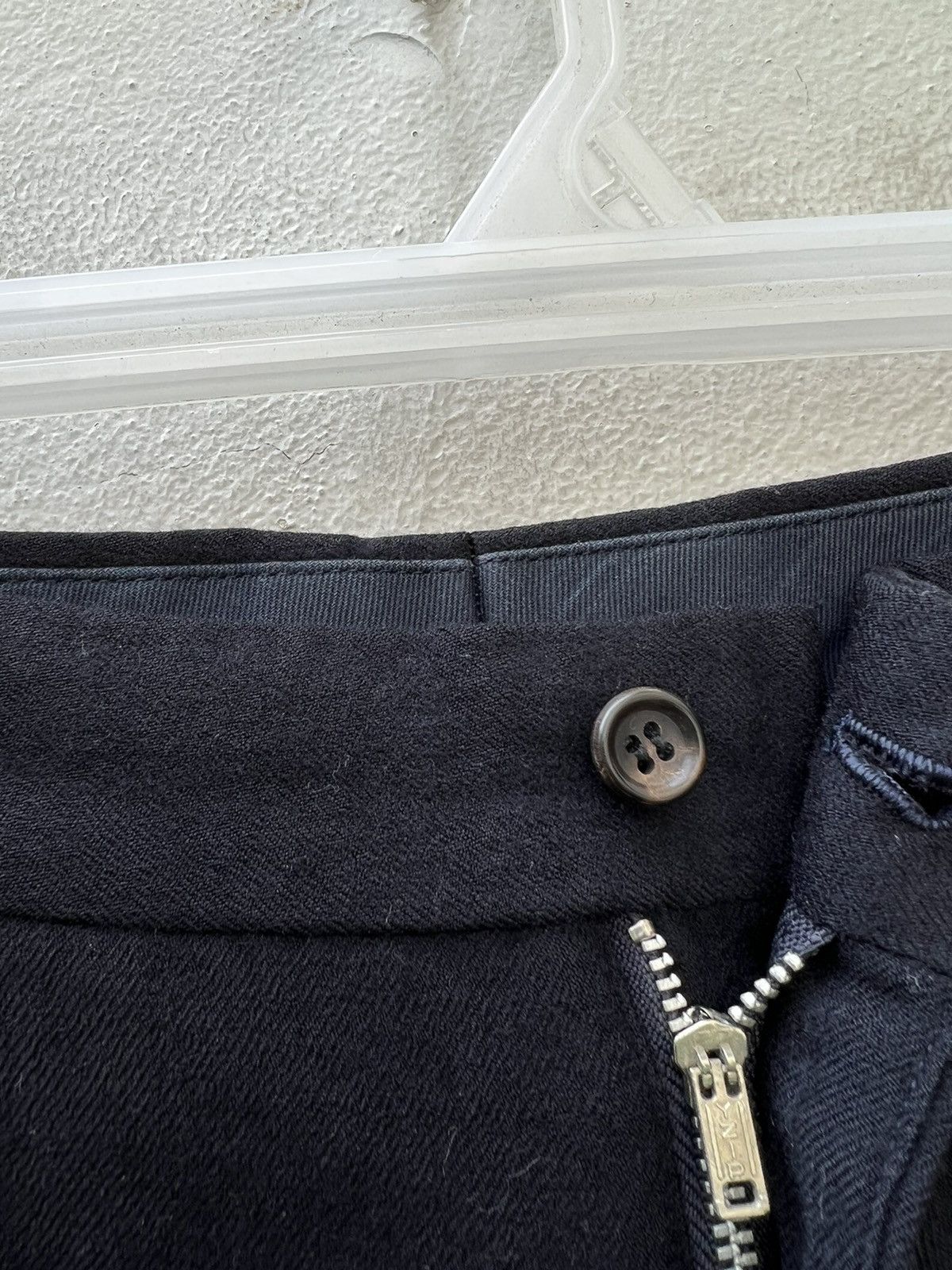 Comme des Garcons Homme Plus Archive 1988 CDGHP Dark Blue Wool Baggy Trouser Pant Size US 30 / EU 46 - 8 Thumbnail