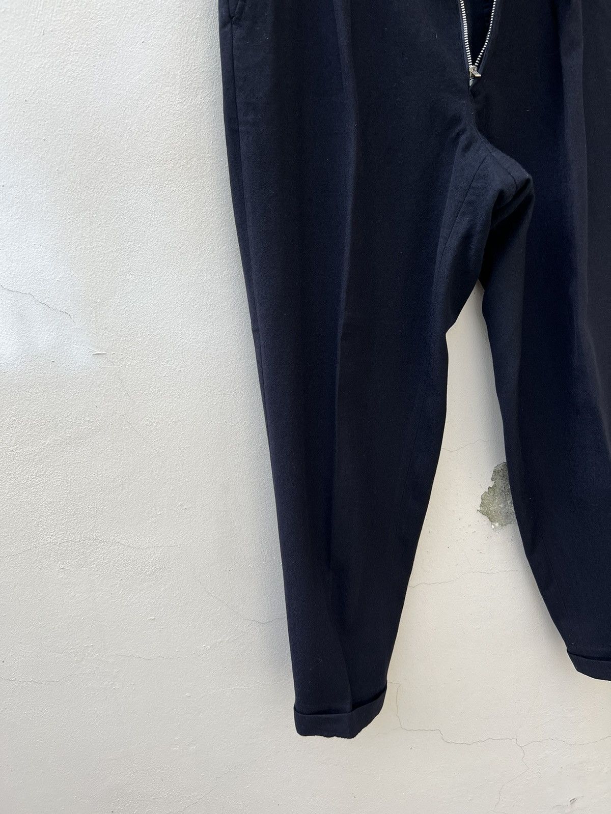 Comme des Garcons Homme Plus Archive 1988 CDGHP Dark Blue Wool Baggy Trouser Pant Size US 30 / EU 46 - 11 Thumbnail