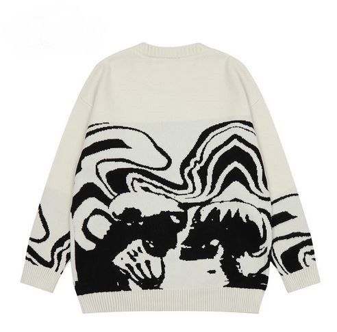 Japanese Brand Skull Graphic Sweater Size US XL / EU 56 / 4 - 2 Thumbnail