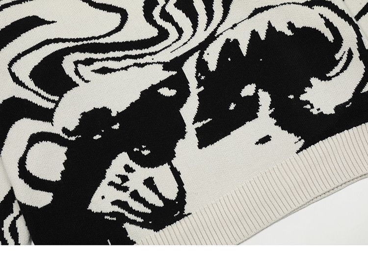 Japanese Brand Skull Graphic Sweater Size US L / EU 52-54 / 3 - 5 Thumbnail
