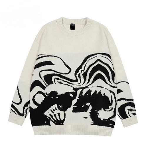 Japanese Brand Skull Graphic Sweater Size US L / EU 52-54 / 3 - 1 Thumbnail