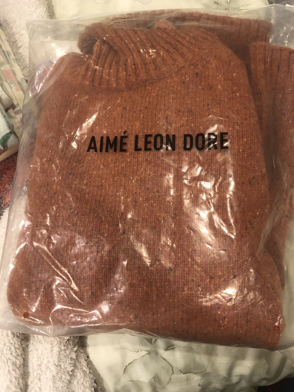 Aime Leon Dore Fleck Turtleneck Sweater - L Size US L / EU 52-54 / 3 - 8 Thumbnail