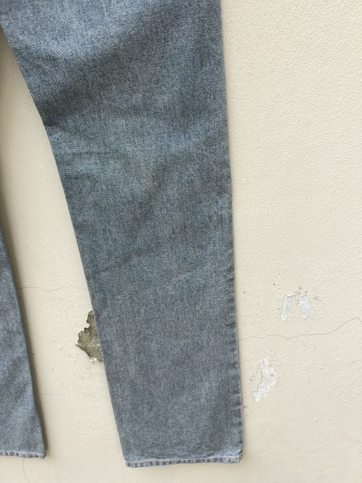Vintage NWT A Brand Made in Japan Mud Wash Denim Straight Leg Jeans Size US 28 / EU 44 - 20 Thumbnail