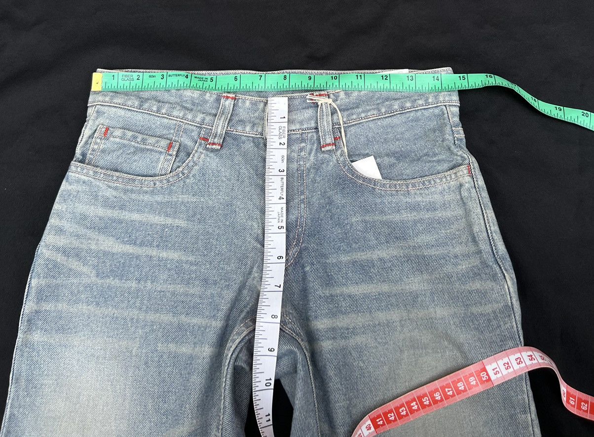 Vintage NWT A Brand Made in Japan Mud Wash Denim Straight Leg Jeans Size US 28 / EU 44 - 2 Thumbnail