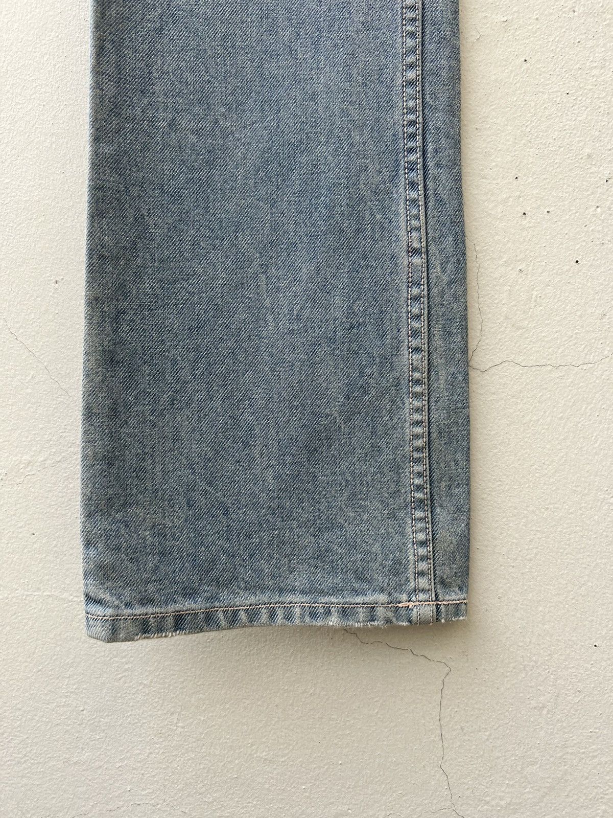 Vintage NWT A Brand Made in Japan Mud Wash Denim Straight Leg Jeans Size US 28 / EU 44 - 10 Thumbnail