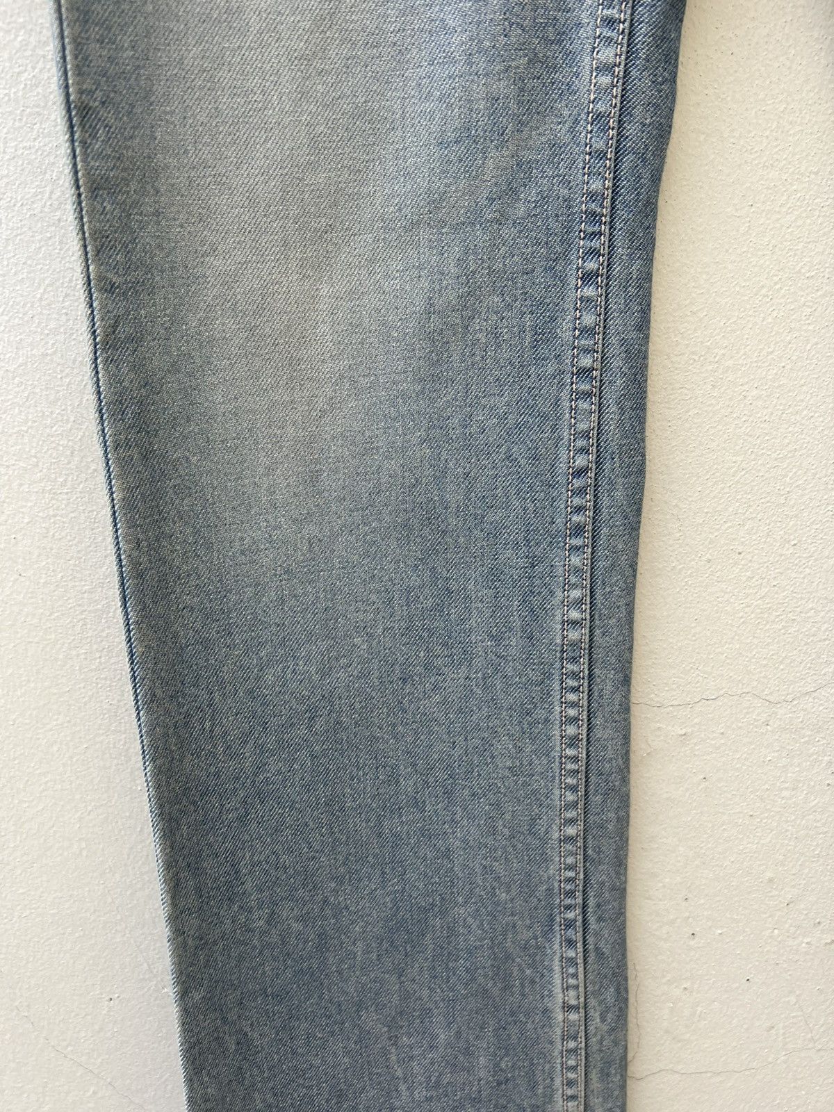 Vintage NWT A Brand Made in Japan Mud Wash Denim Straight Leg Jeans Size US 28 / EU 44 - 9 Thumbnail