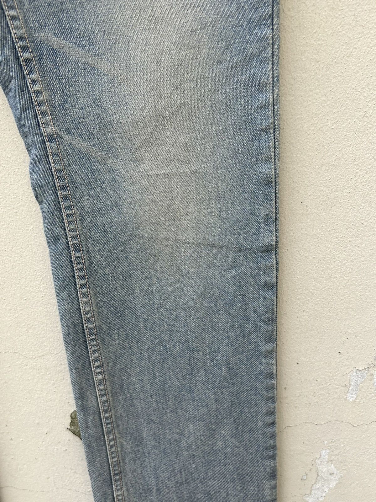 Vintage NWT A Brand Made in Japan Mud Wash Denim Straight Leg Jeans Size US 28 / EU 44 - 13 Thumbnail