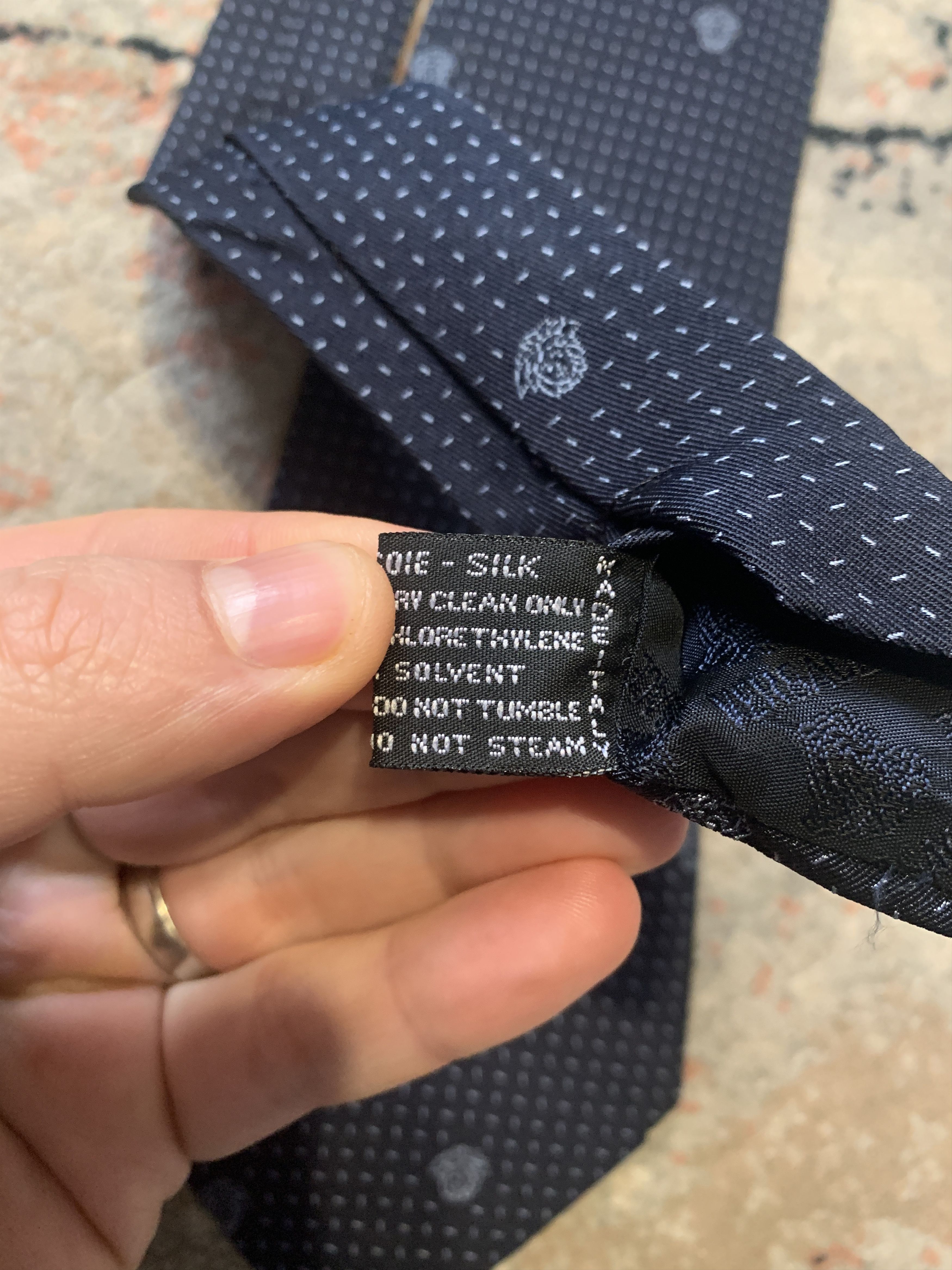 Vintage Gianni Versace Vintage 100% Silk Tie Size ONE SIZE - 6 Thumbnail