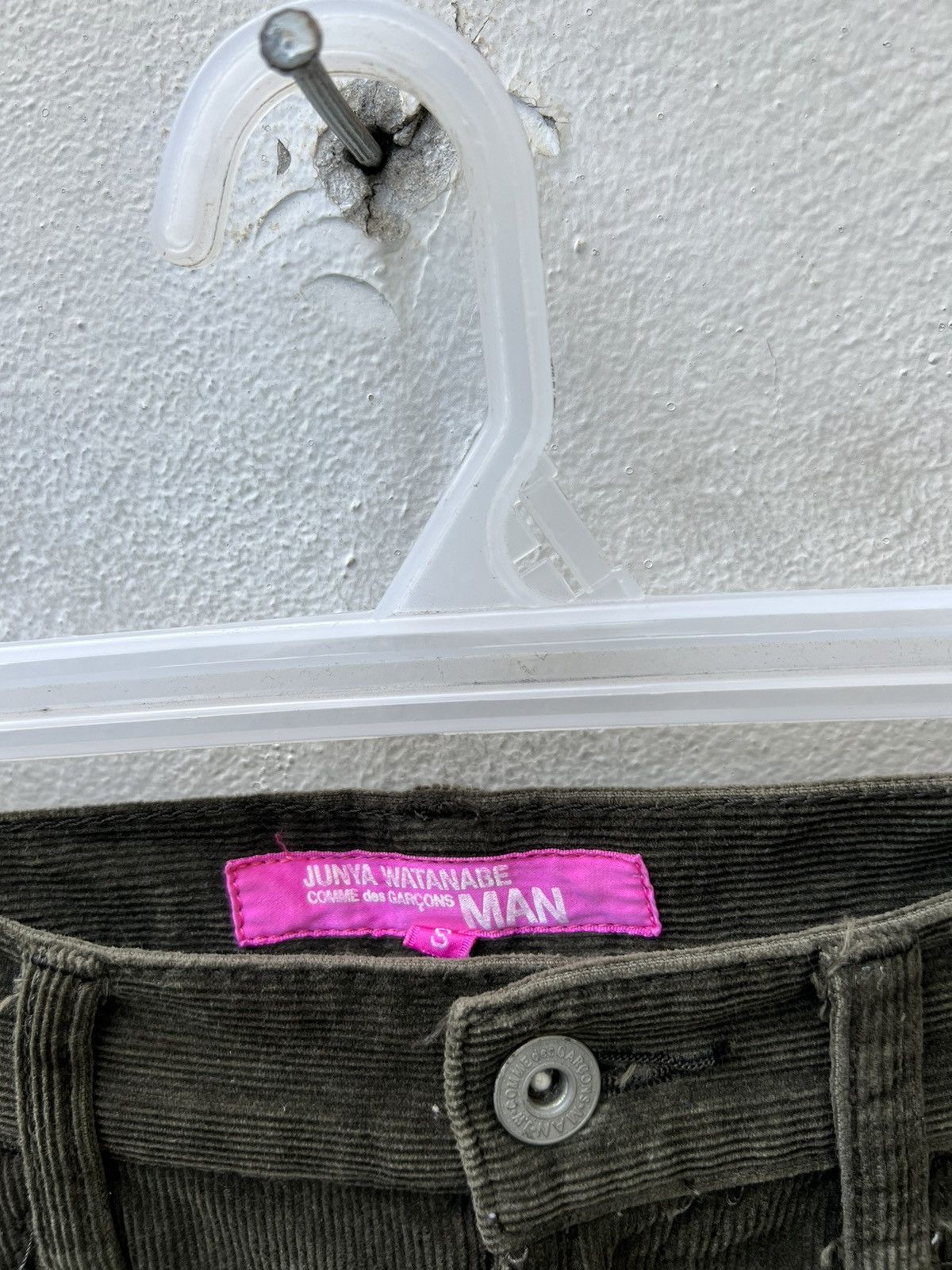 Comme des Garcons Homme × Junya Watanabe 2004 Junya Watanabe Man CDG AD2004 Corduroy Jeans Size US 30 / EU 46 - 2 Thumbnail
