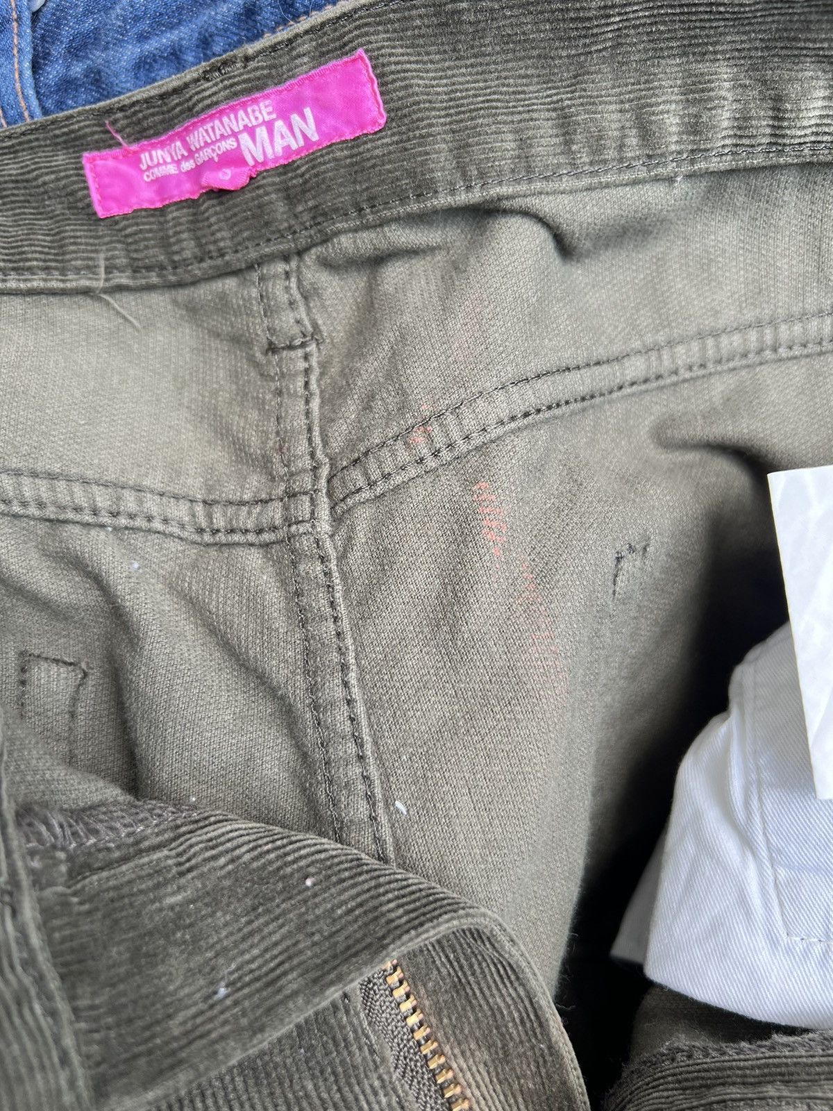Comme des Garcons Homme × Junya Watanabe 2004 Junya Watanabe Man CDG AD2004 Corduroy Jeans Size US 30 / EU 46 - 18 Thumbnail