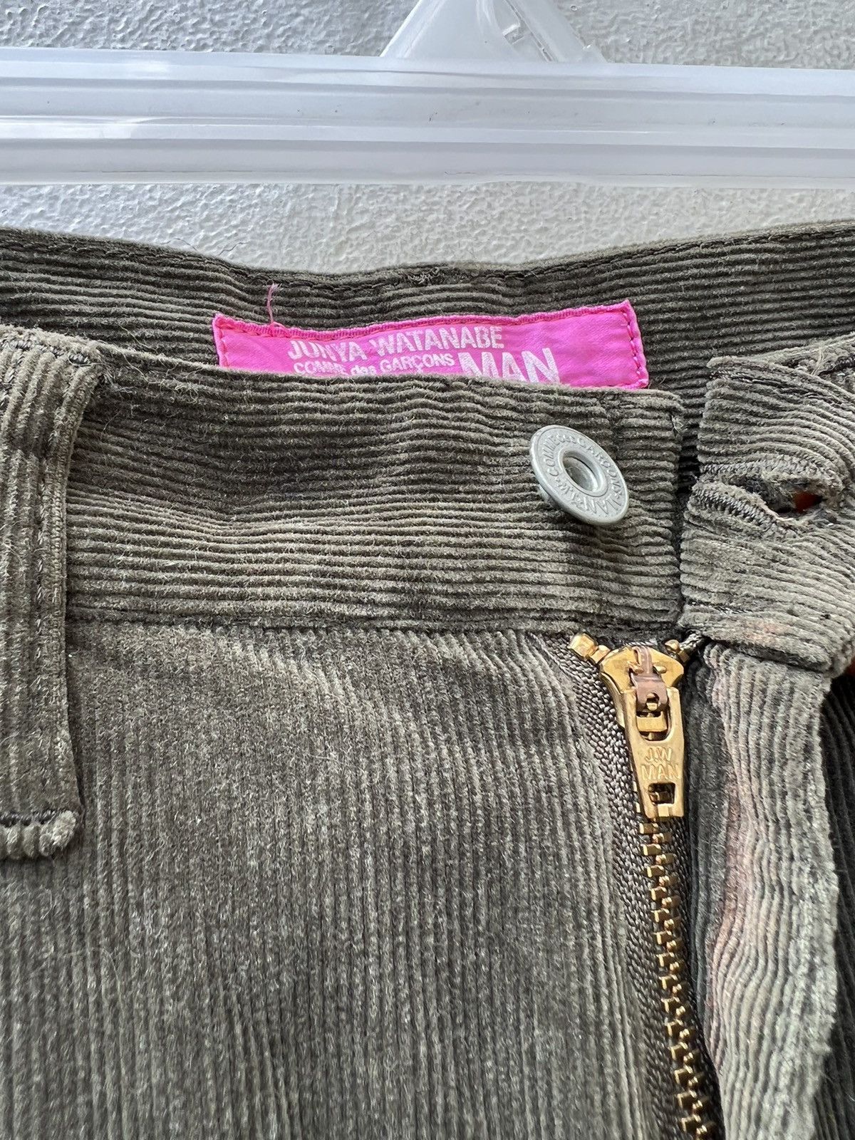 Comme des Garcons Homme × Junya Watanabe 2004 Junya Watanabe Man CDG AD2004 Corduroy Jeans Size US 30 / EU 46 - 3 Thumbnail