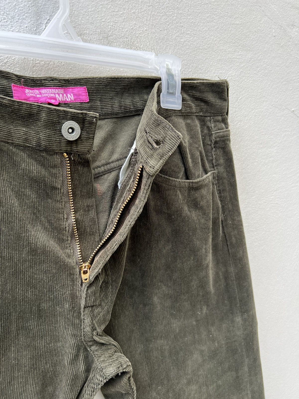 Comme des Garcons Homme × Junya Watanabe 2004 Junya Watanabe Man CDG AD2004 Corduroy Jeans Size US 30 / EU 46 - 4 Thumbnail