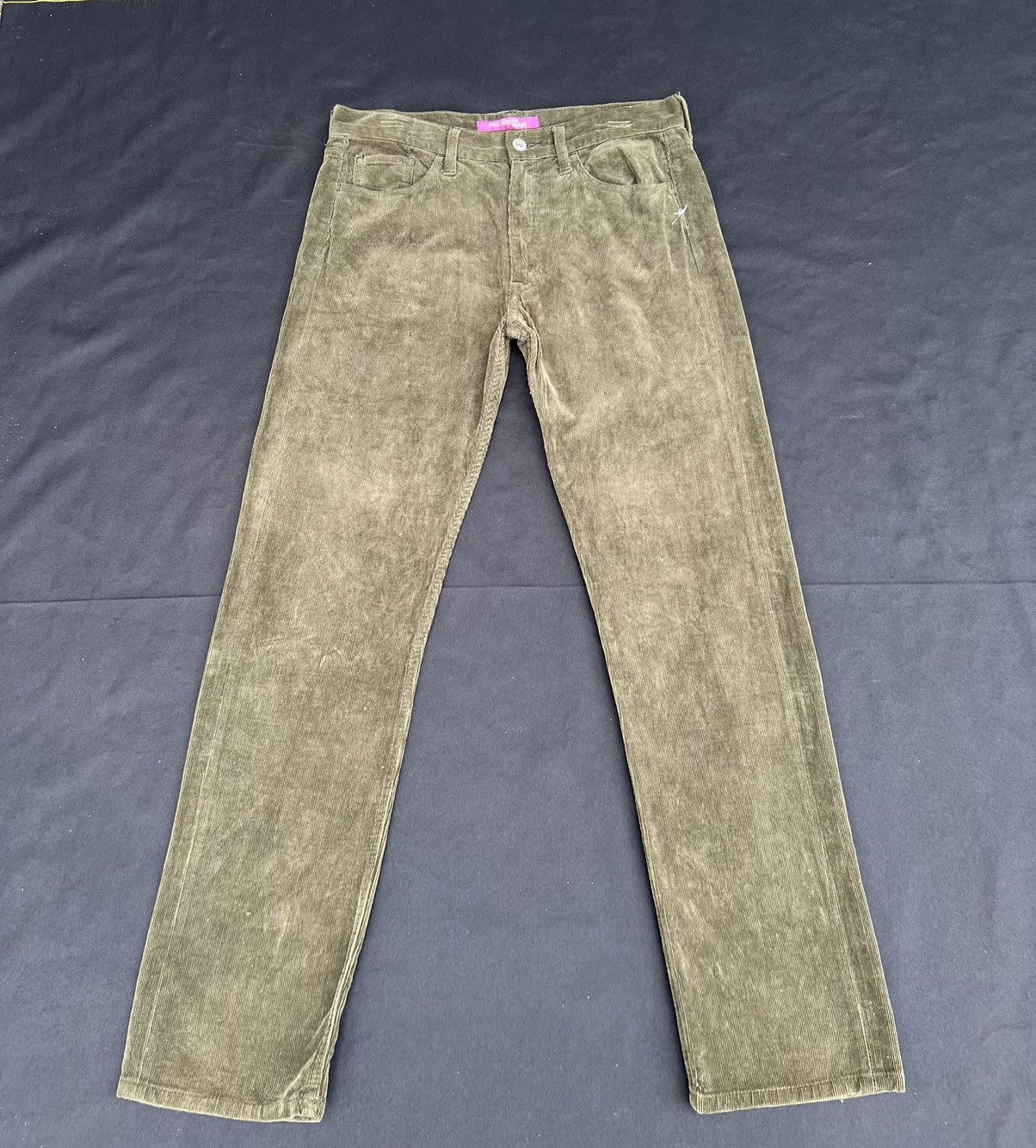 Comme des Garcons Homme × Junya Watanabe 2004 Junya Watanabe Man CDG AD2004 Corduroy Jeans Size US 30 / EU 46 - 19 Thumbnail