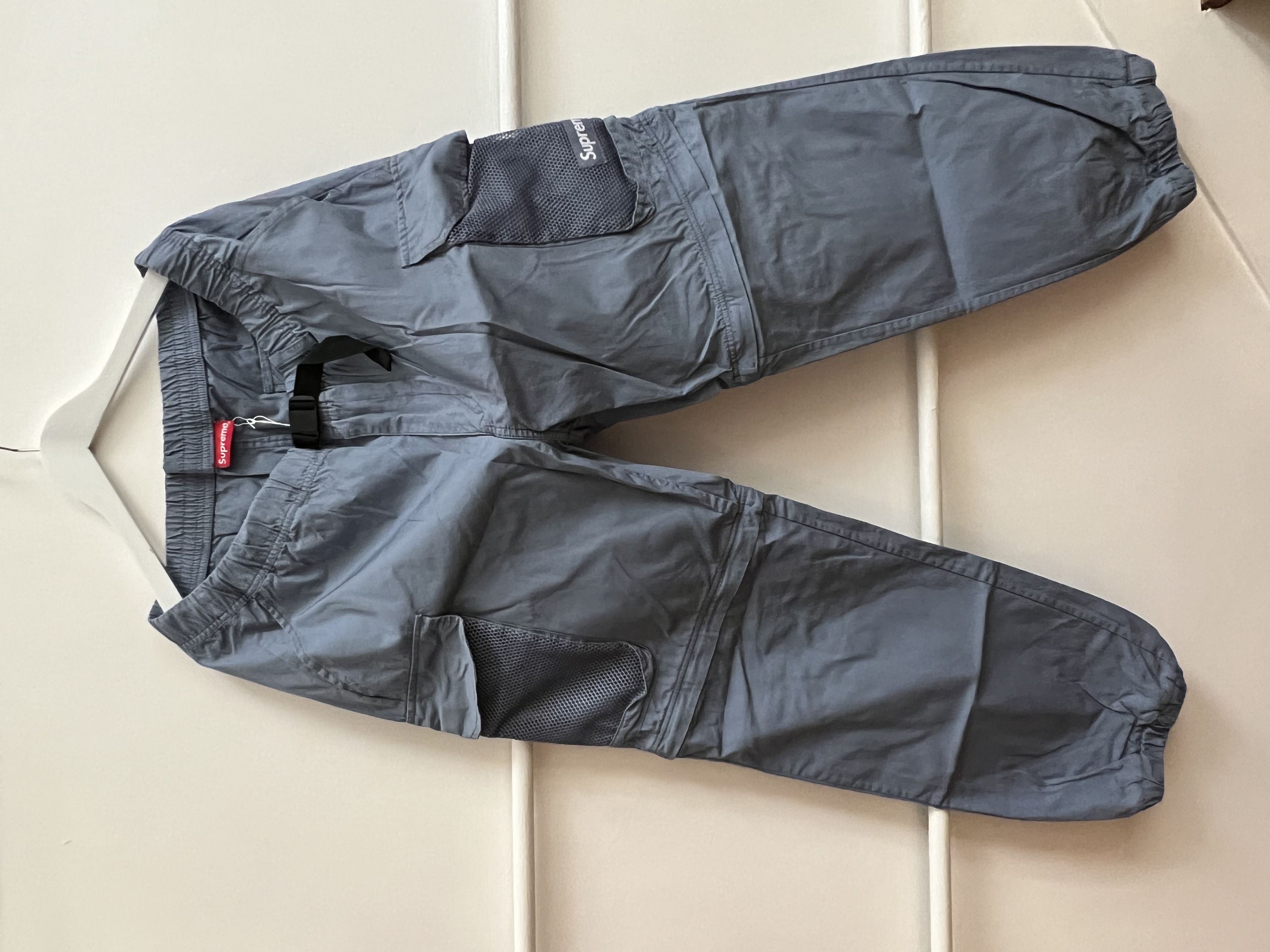 official retailer Supreme Mesh Pocket Belted Cargo Pant XL | www ...