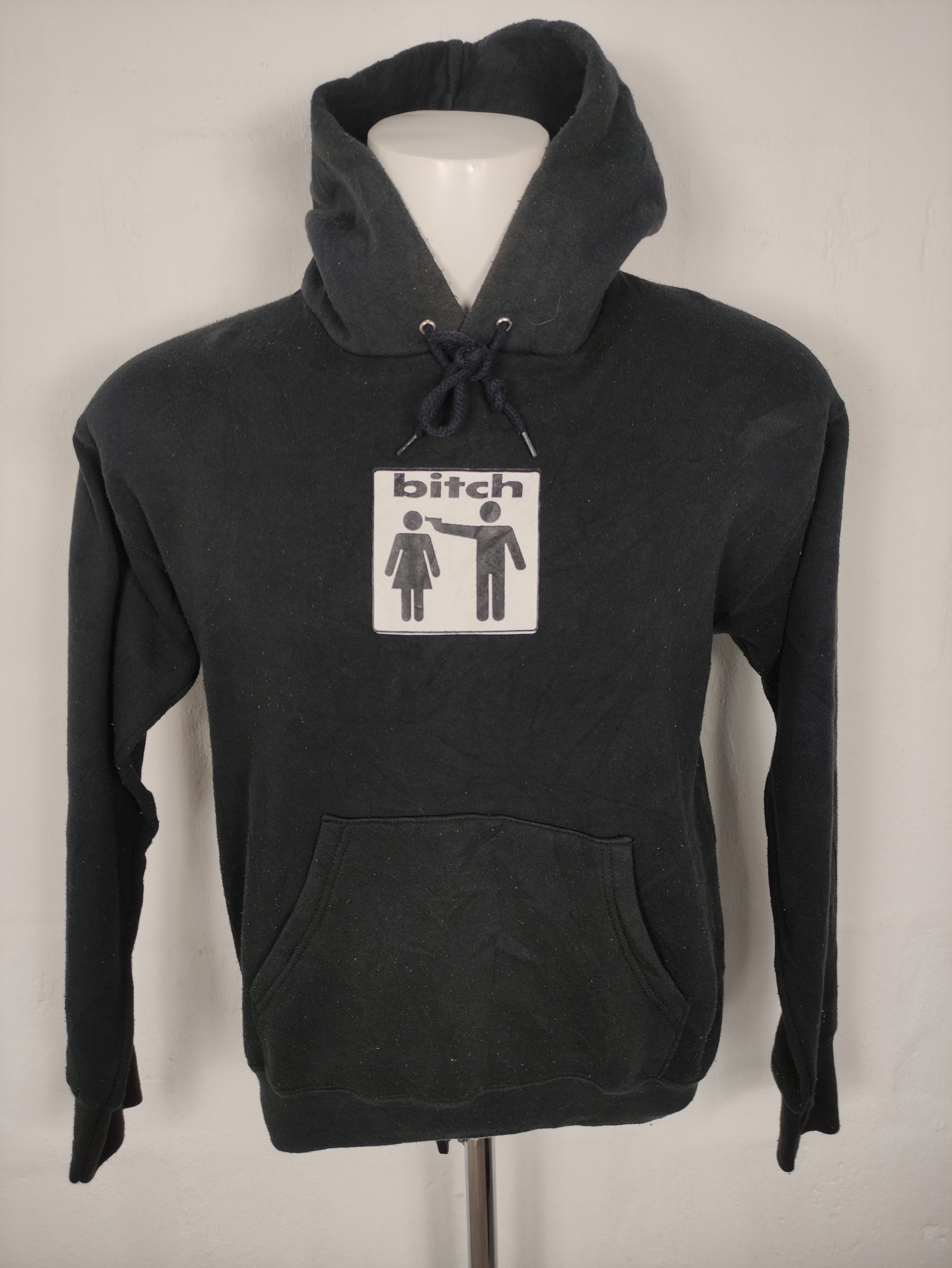 Fruit Of The Loom × Vintage Rare Vintage 90s Bitch Skateboards Hoodie Size US M / EU 48-50 / 2 - 1 Thumbnail