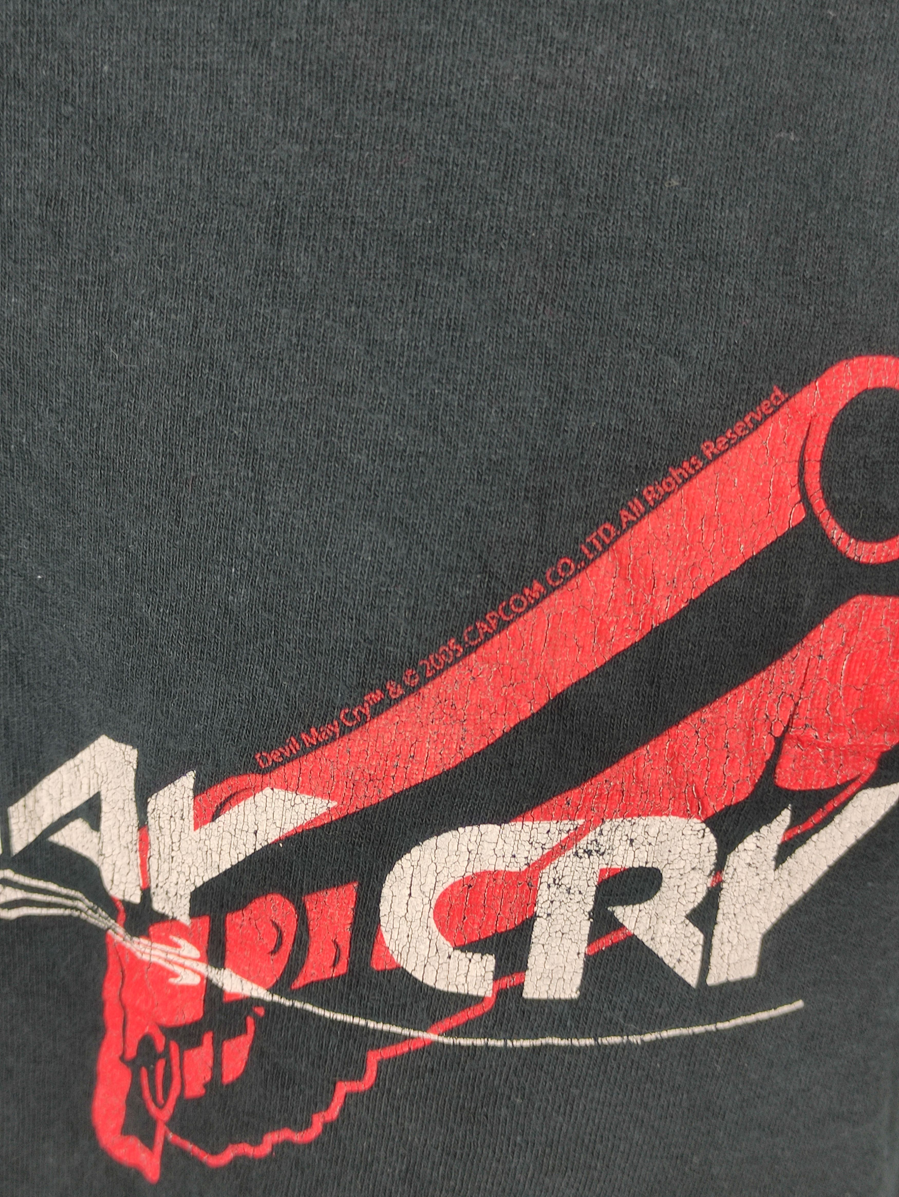 Nintendo × Playstation × Vintage Vintage 00s Devil May Cry 2005 Capcom Video Games Shirt Size US L / EU 52-54 / 3 - 3 Thumbnail