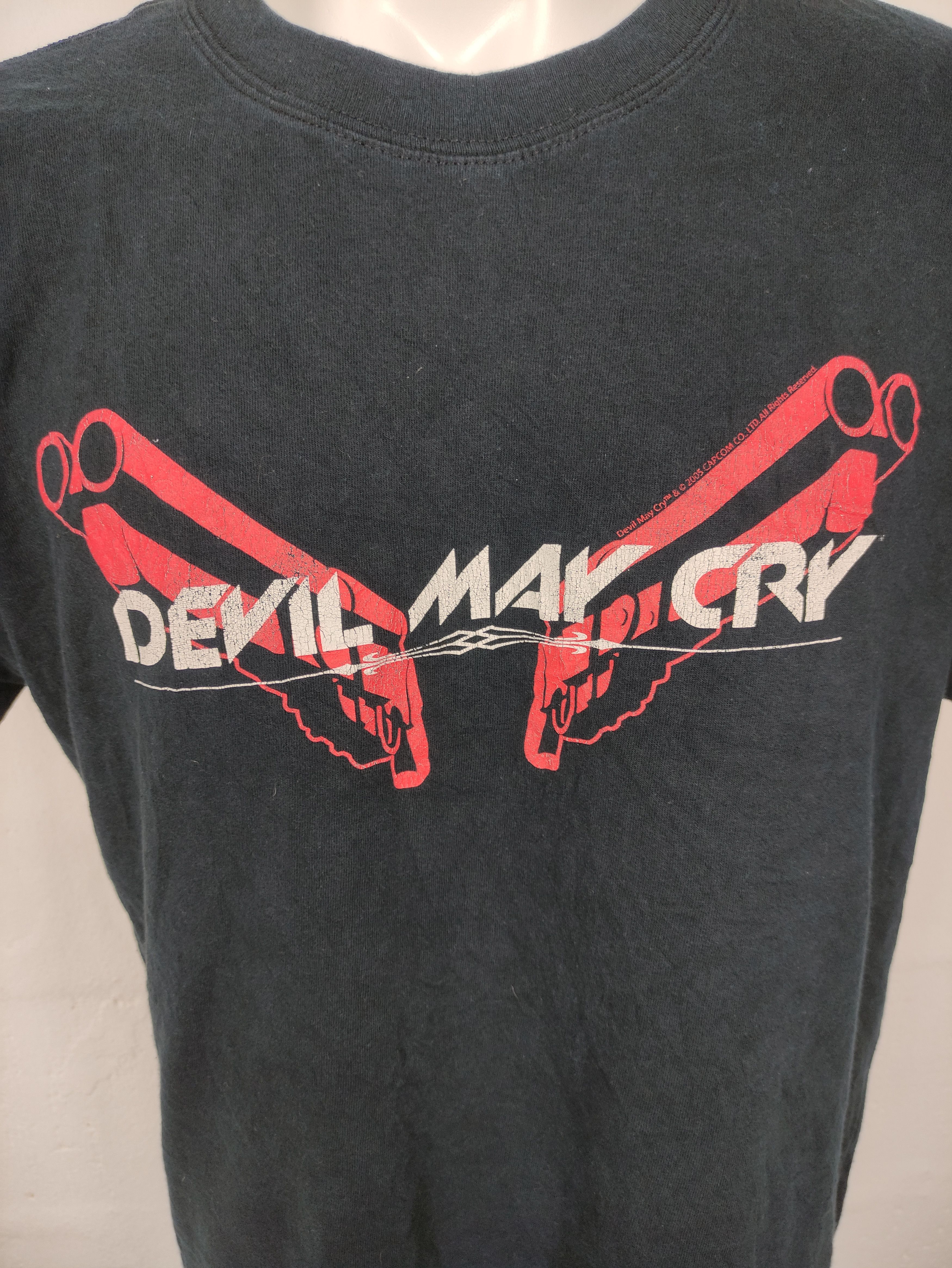 Nintendo × Playstation × Vintage Vintage 00s Devil May Cry 2005 Capcom Video Games Shirt Size US L / EU 52-54 / 3 - 2 Thumbnail