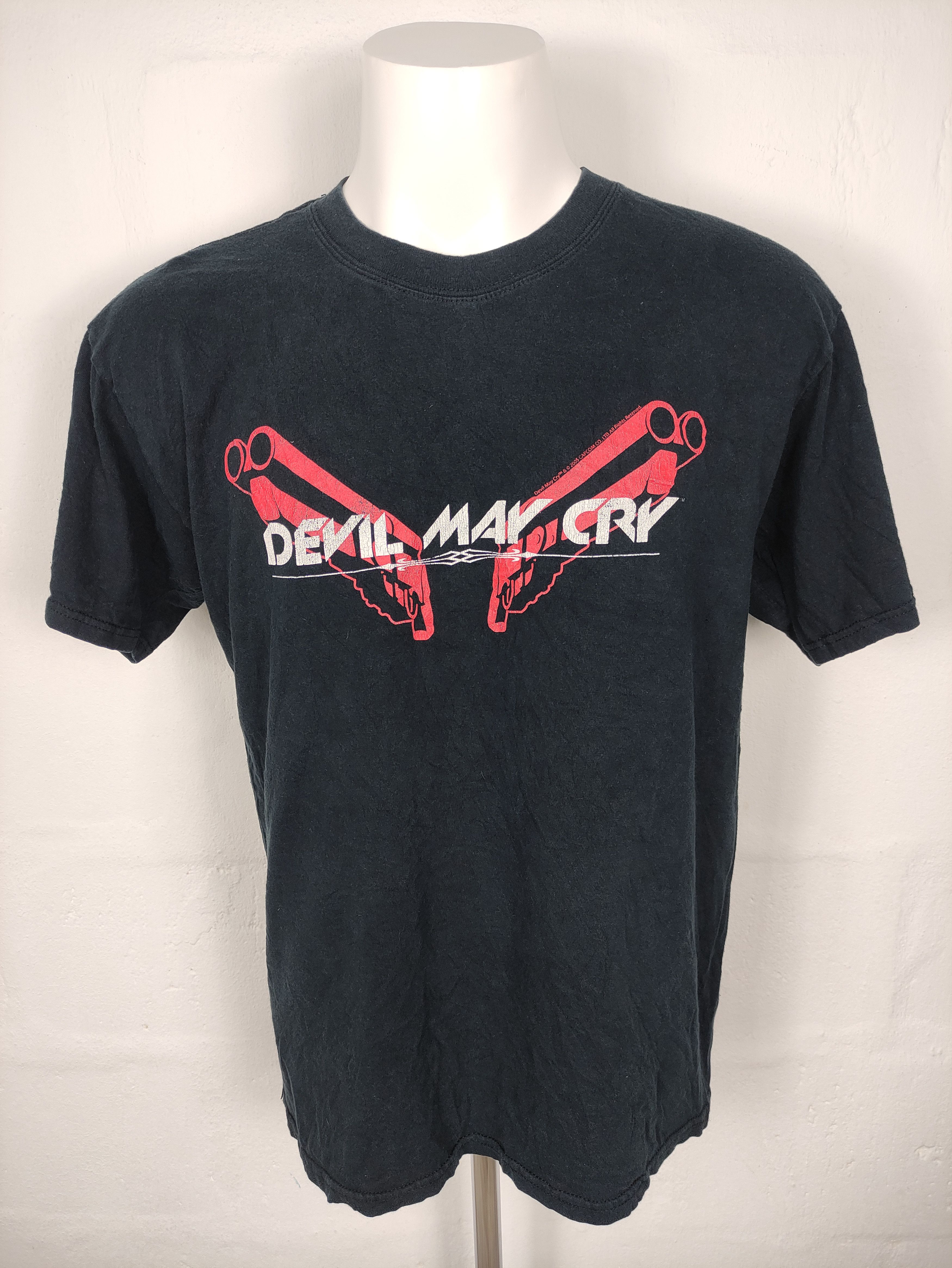 Nintendo × Playstation × Vintage Vintage 00s Devil May Cry 2005 Capcom Video Games Shirt Size US L / EU 52-54 / 3 - 1 Thumbnail