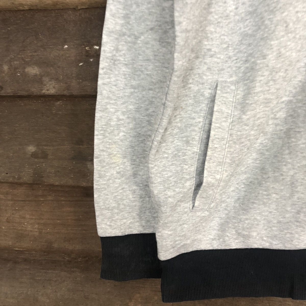 Adidas Adidas sportwear basketball Grey Sweater #341B Size US L / EU 52-54 / 3 - 6 Thumbnail