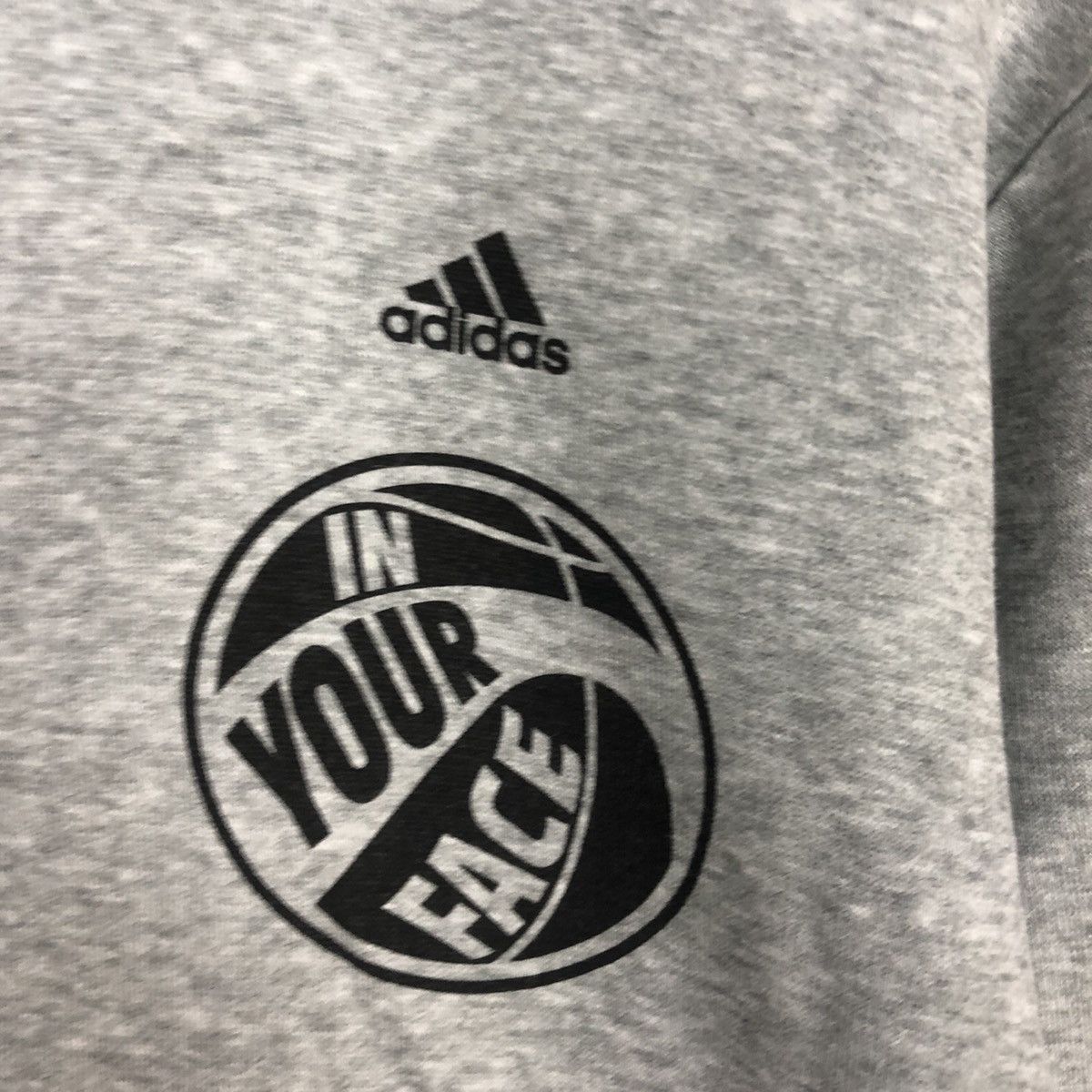 Adidas Adidas sportwear basketball Grey Sweater #341B Size US L / EU 52-54 / 3 - 10 Thumbnail