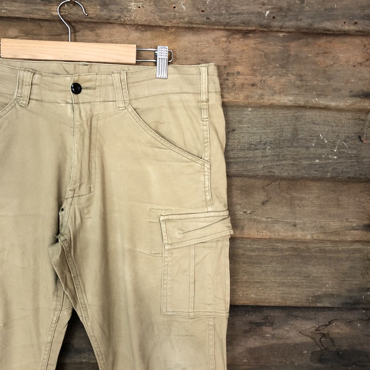 Japanese Brand DLL Gladiator Brown Multipocket Tactical Cargo Pants #c1240 Size US 32 / EU 48 - 5 Thumbnail