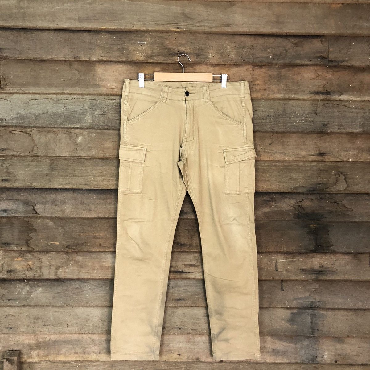 Japanese Brand DLL Gladiator Brown Multipocket Tactical Cargo Pants #c1240 Size US 32 / EU 48 - 1 Thumbnail