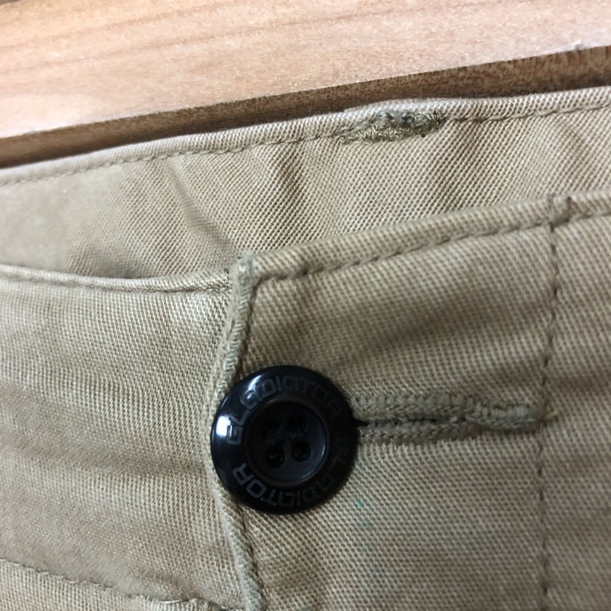 Japanese Brand DLL Gladiator Brown Multipocket Tactical Cargo Pants #c1240 Size US 32 / EU 48 - 7 Thumbnail