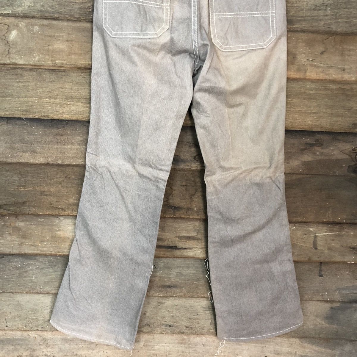 Faded Glory DLL Betty Smith Grey Faded bush cargo Pants #c1222 Size 29" - 9 Thumbnail