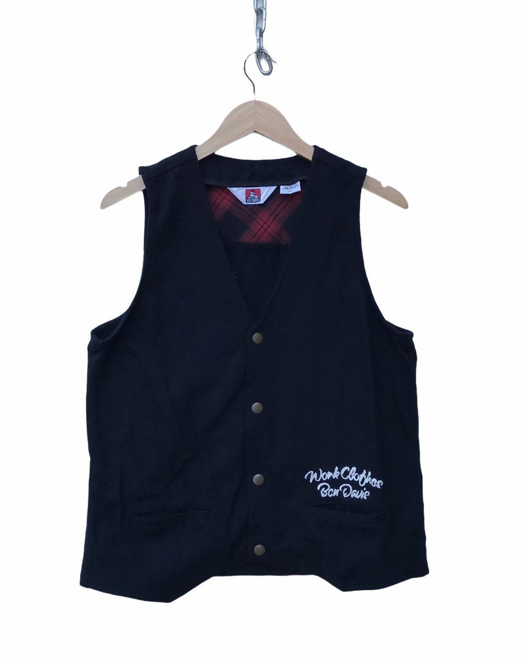 Ben Davis Black Ben Davis Casual Workwear Vest Size US M / EU 48-50 / 2 - 1 Thumbnail
