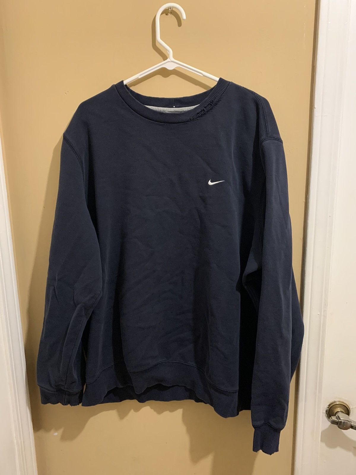 Nike × Vintage Vintage Nike swoosh sweater Size US XXL / EU 58 / 5 - 1 Thumbnail