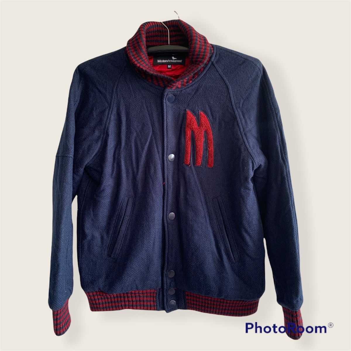 Designer × Japanese Brand Modern Amusement Varsity Jacket Size US M / EU 48-50 / 2 - 1 Thumbnail