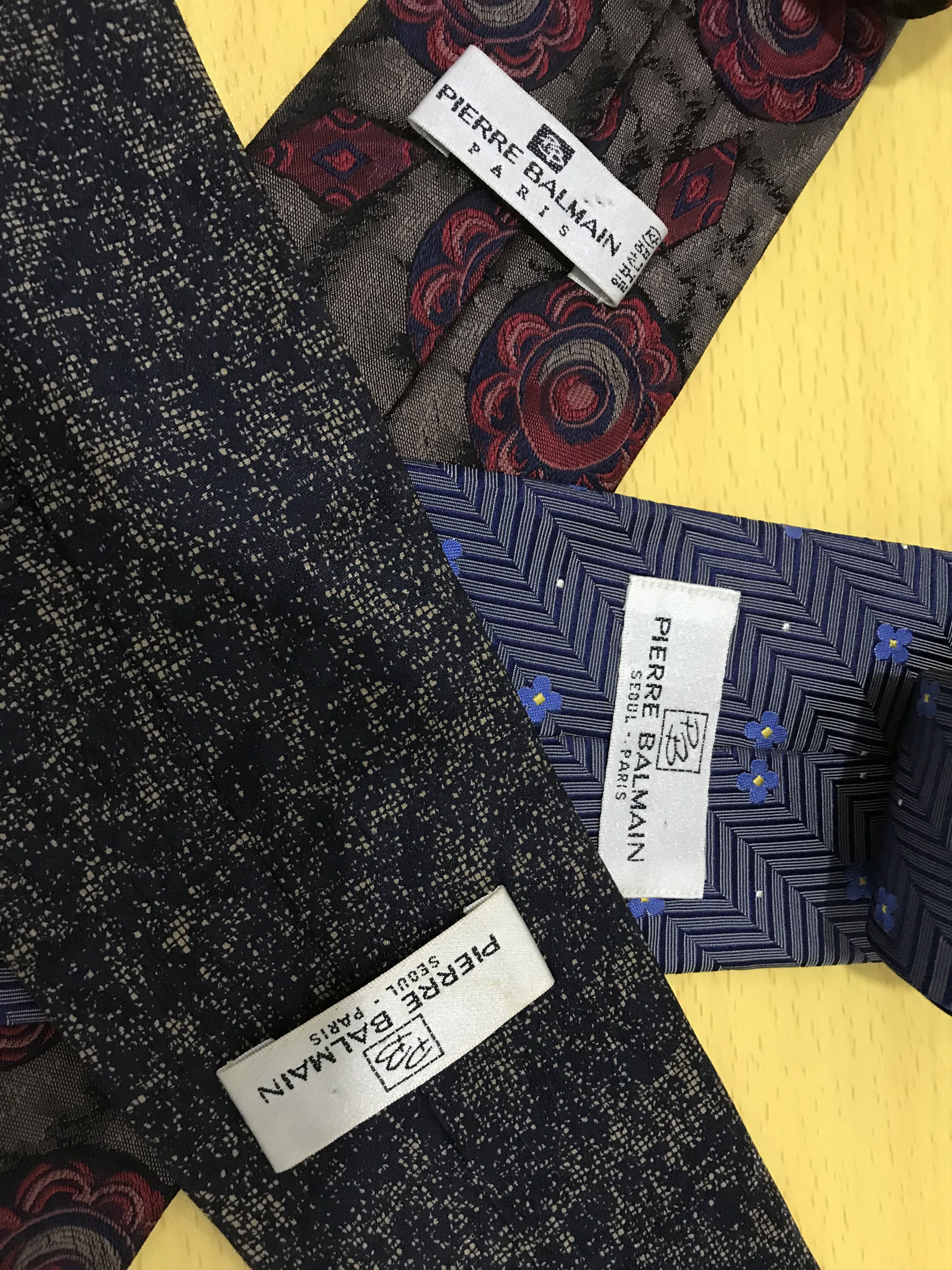 Pierre Balmain ❌Last Drop❌Bundle Pierre Balmain NeckTie Nice Design Size ONE SIZE - 3 Thumbnail