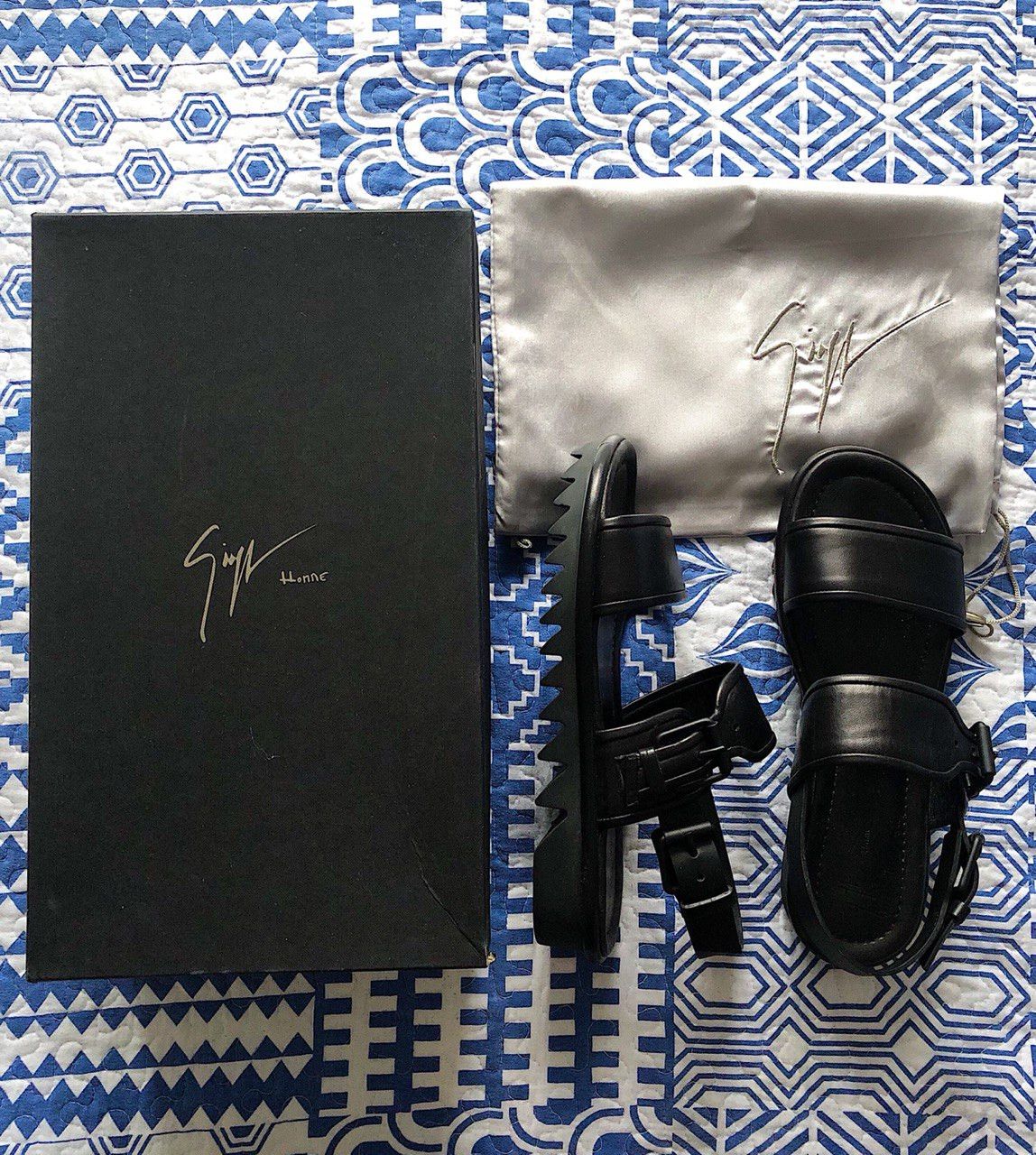 Giuseppe Zanotti Leather Sandals Size US 9 / EU 42 - 1 Thumbnail