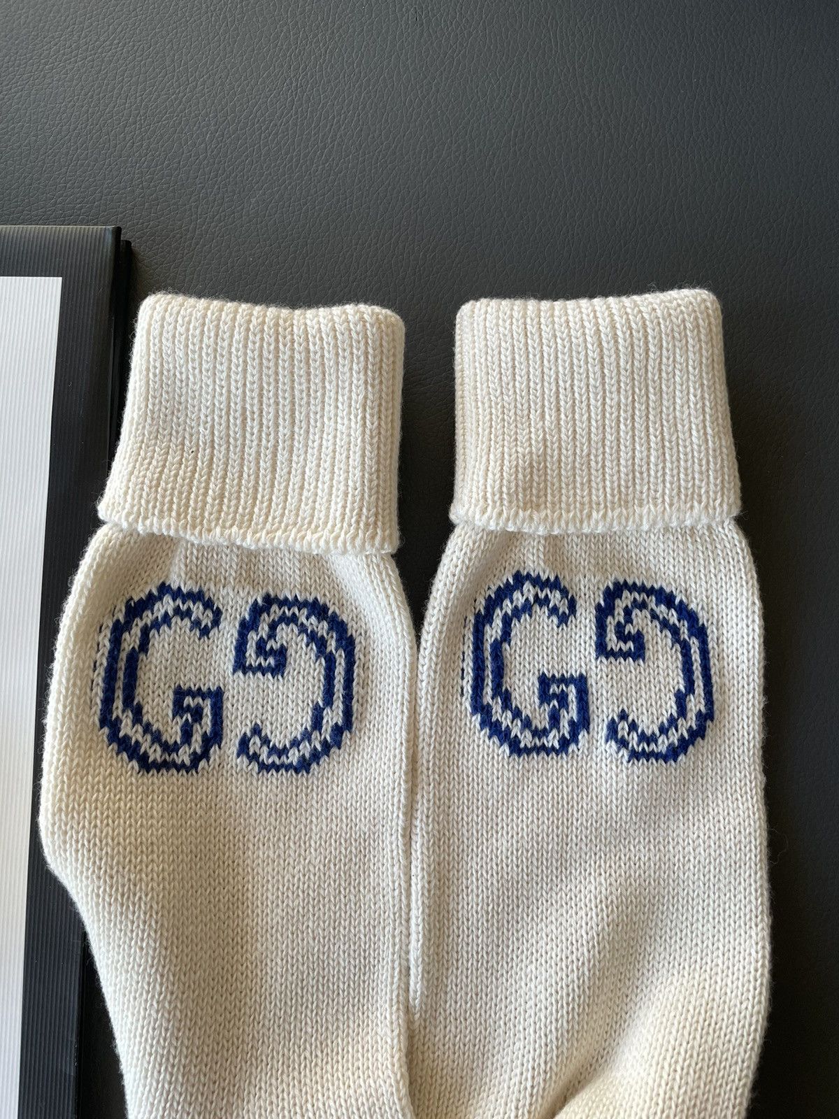 Gucci Iconic Limited Edition Rare Brand New GG Logo Socks Size ONE SIZE - 4 Thumbnail