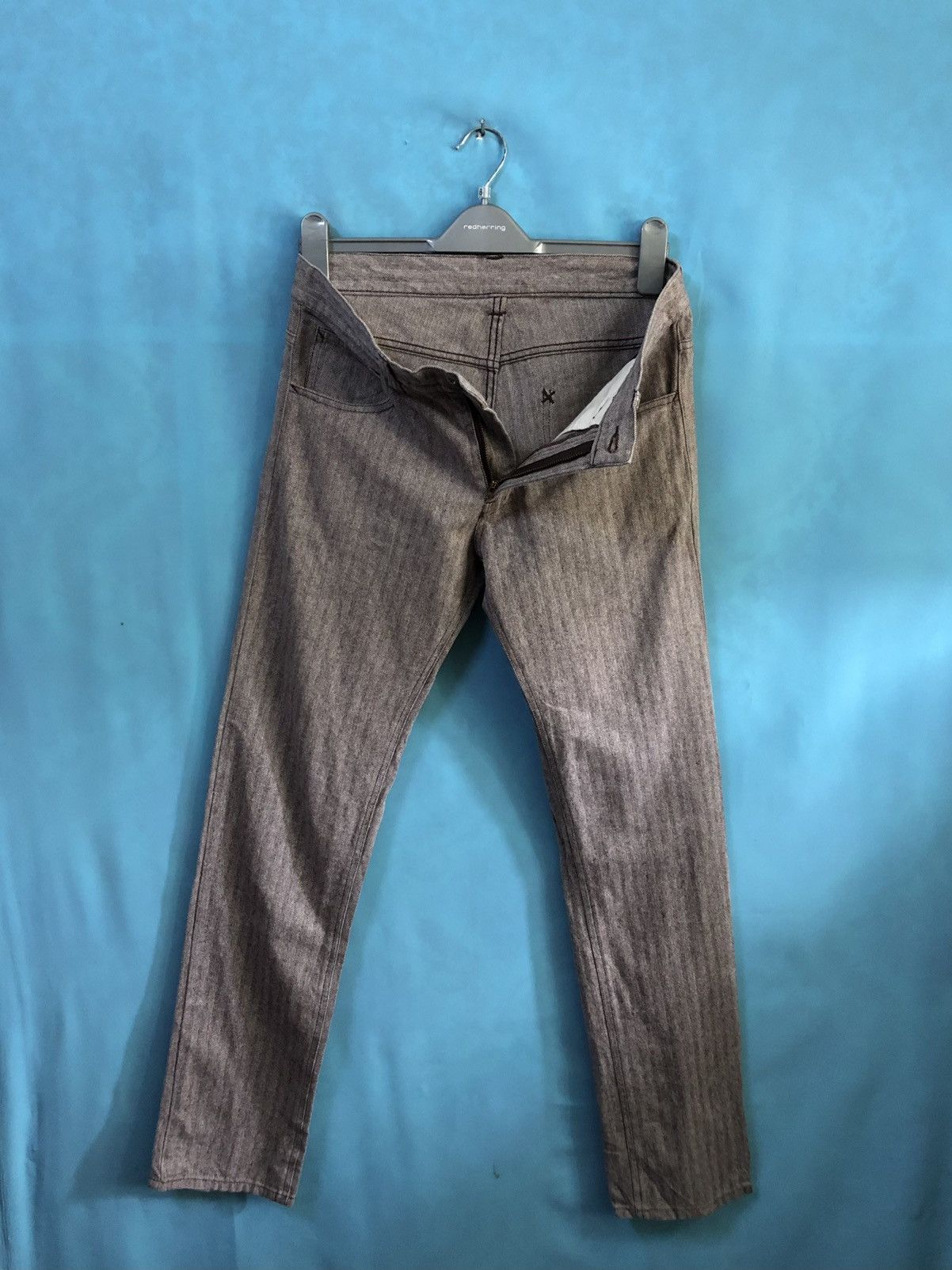 Japanese Brand herringbone staprest vintage #B3 Size US 30 / EU 46 - 6 Thumbnail